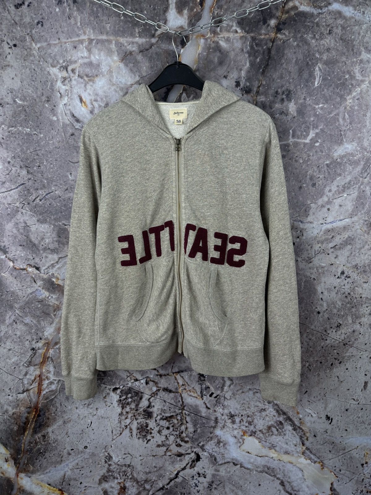 Norse Projects Men’s Bellerose Hoodie Full Zip Size 16 ( Medium) Size US M / EU 48-50 / 2 - 1 Thumbnail