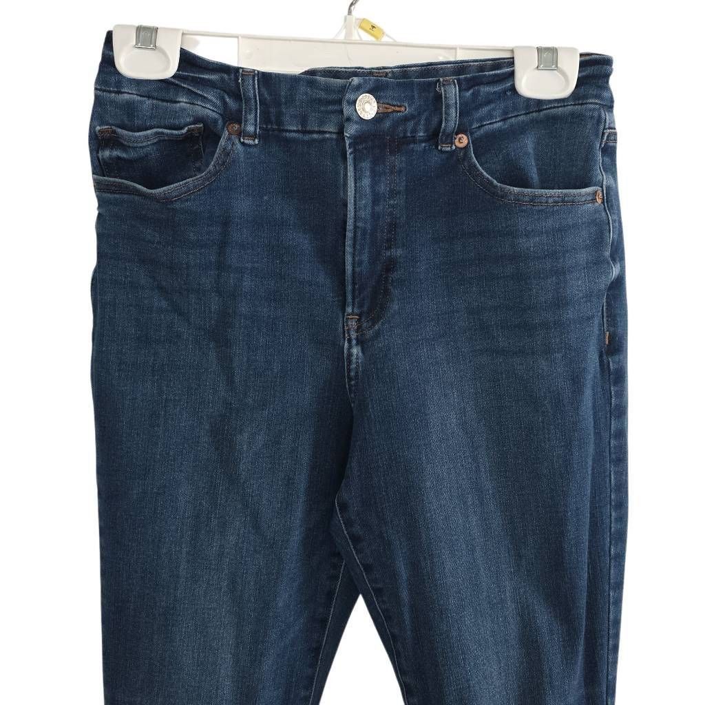Express Express Women's Size 6/8/10 Short Blue Skinny High Rise 4Way Size 28" / US 6 / IT 42 - 4 Thumbnail