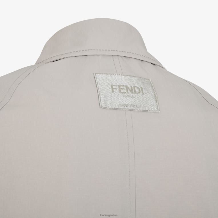 Fendi o1loc1c0824 Trench Coat in Grey Size US XS / EU 42 / 0 - 4 Thumbnail