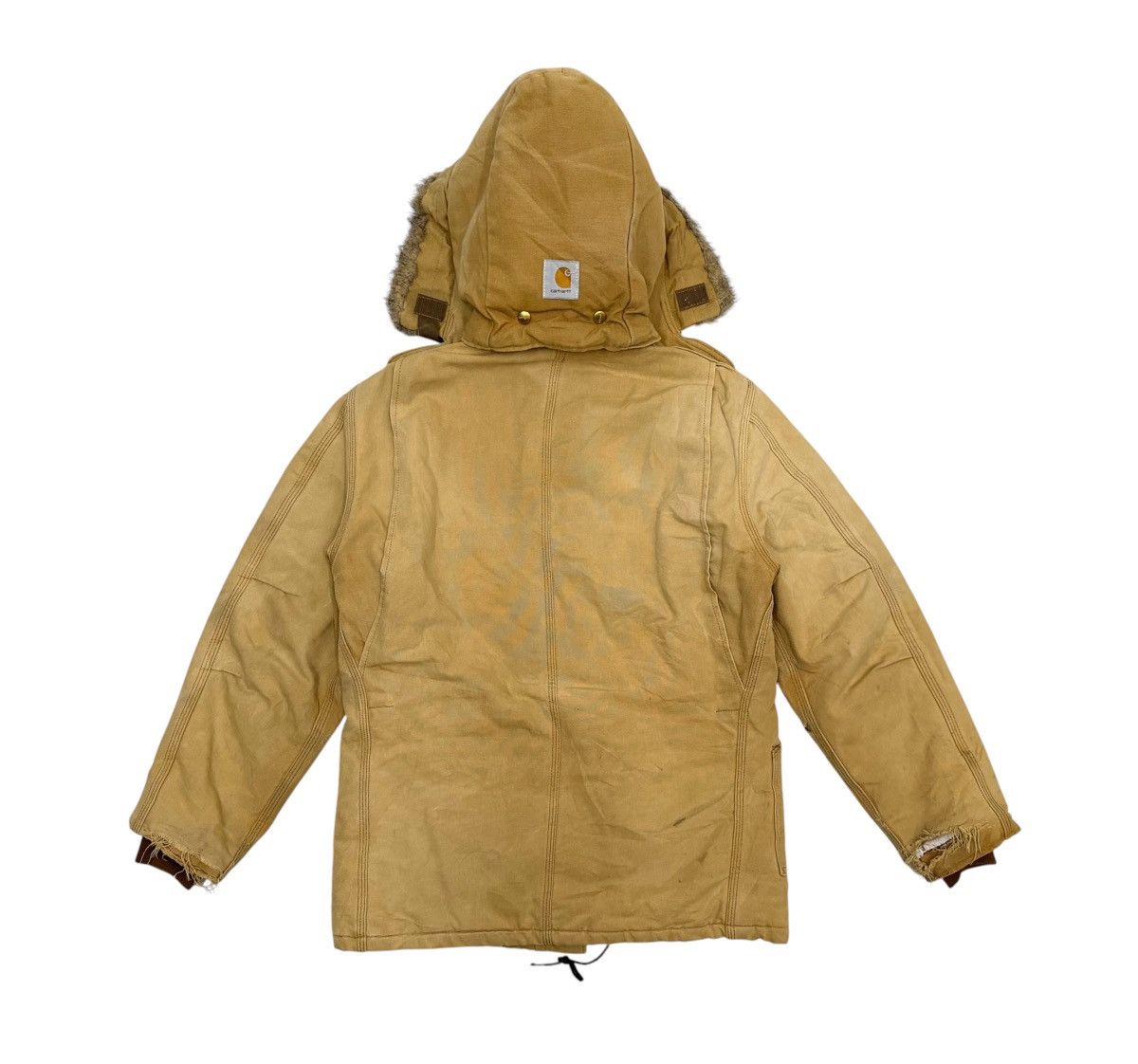 Carhartt Vintage Carhartt USA Hooded Jacket Size US L / EU 52-54 / 3 - 2 Thumbnail
