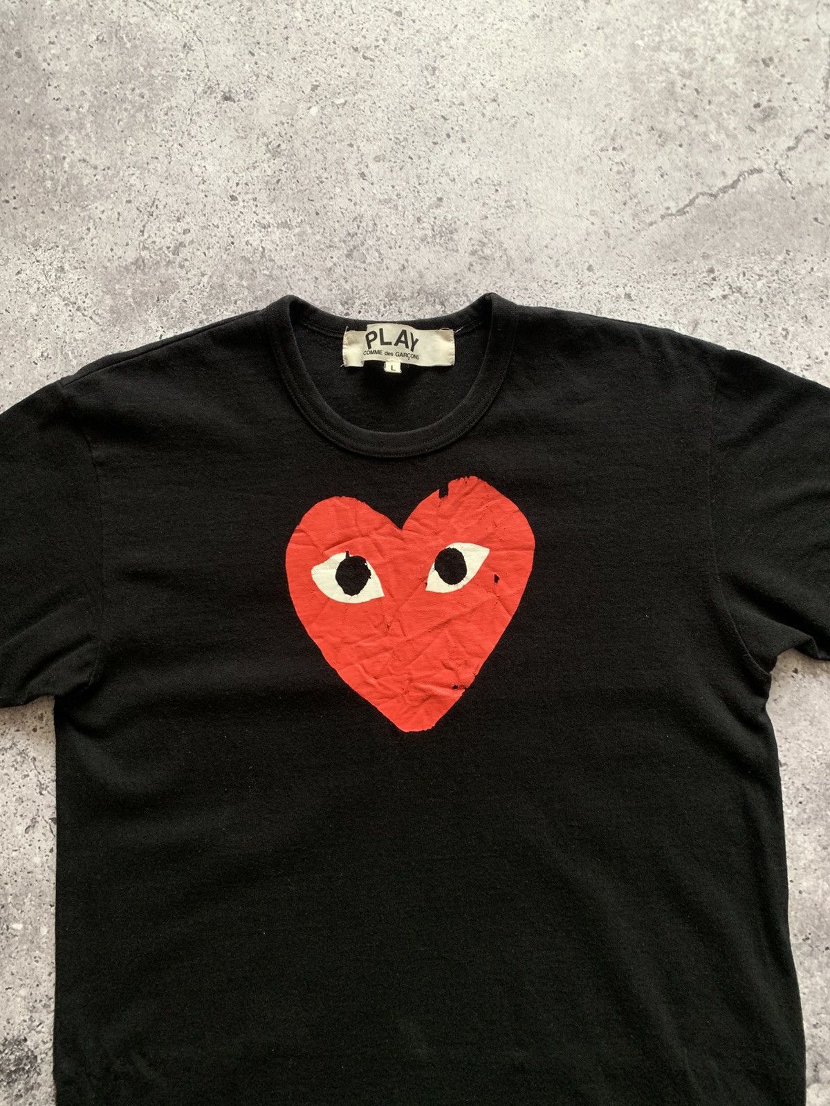 Comme des Garcons PLAY 🔥COMME DES GARCONS PLAY BIG HEART T-SHIRT Size US M / EU 48-50 / 2 - 3 Thumbnail