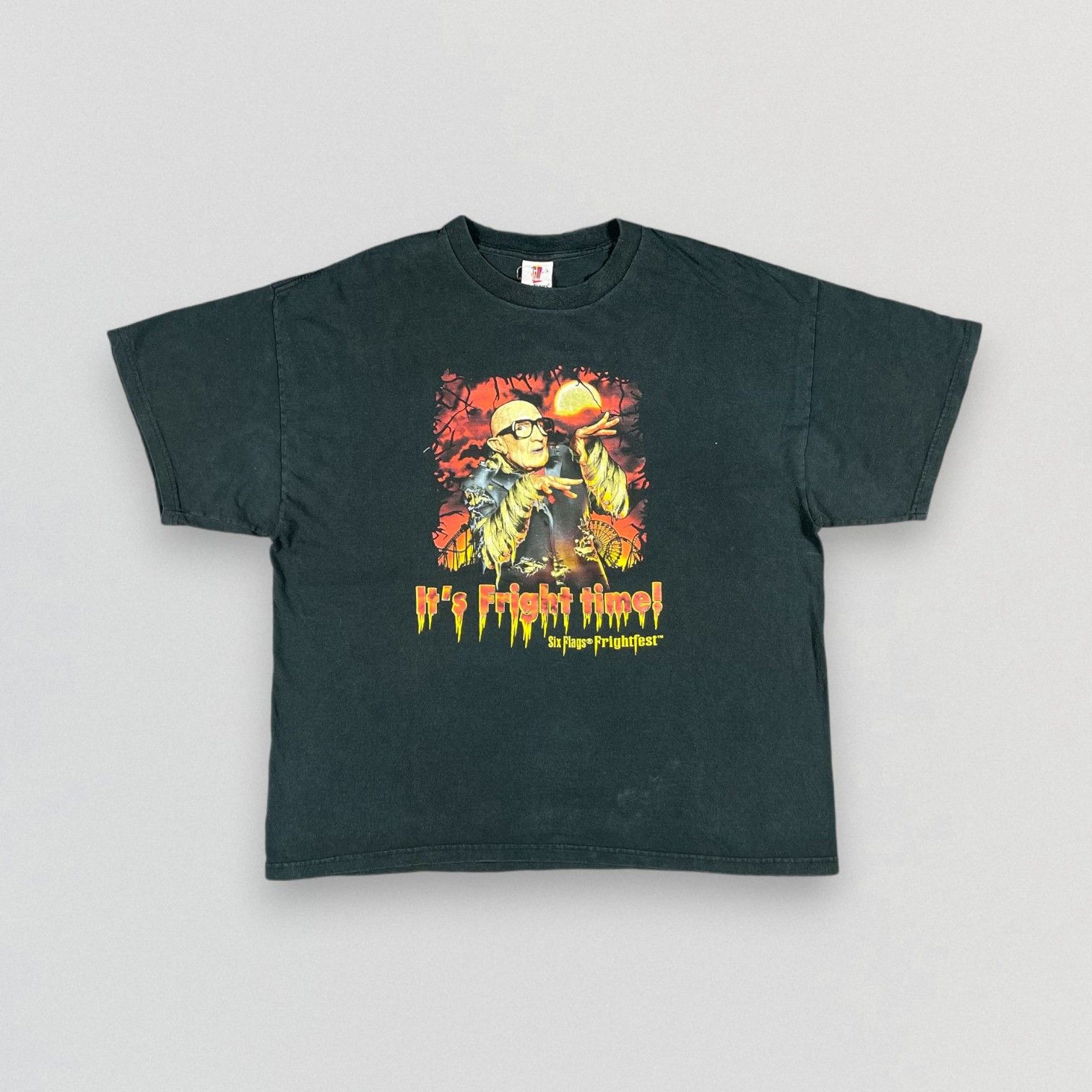 Vintage Mr Six Six Flags Frightfest T-shirt
