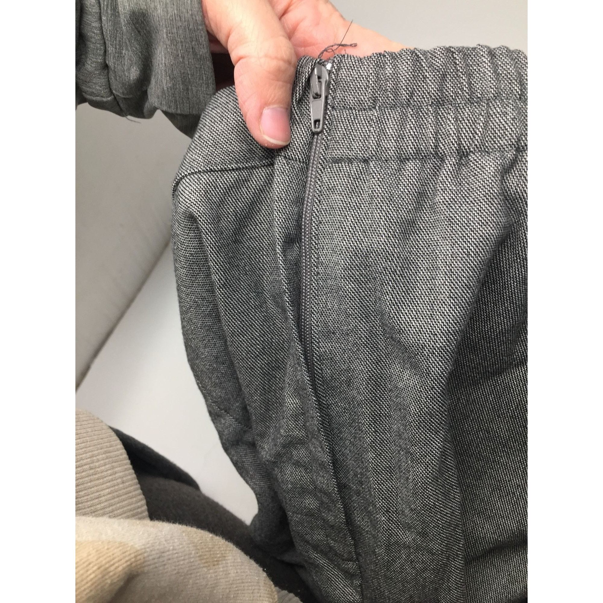 Other Womens Gray Dress Pants Size 24W Size 24" / US 00 / IT 34 - 4 Thumbnail
