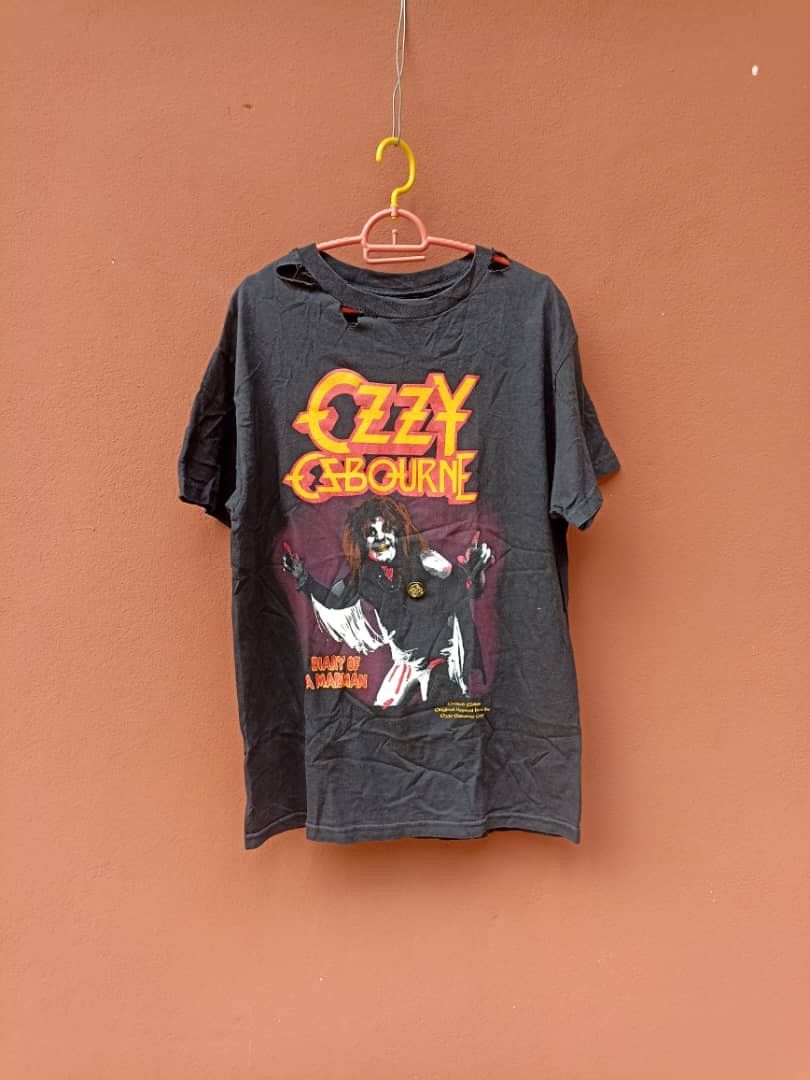 Band Tees 🔥Limited Edition🔥Ozzy Ozbourne Shirt Diary of A Madman Size US M / EU 48-50 / 2 - 1 Thumbnail