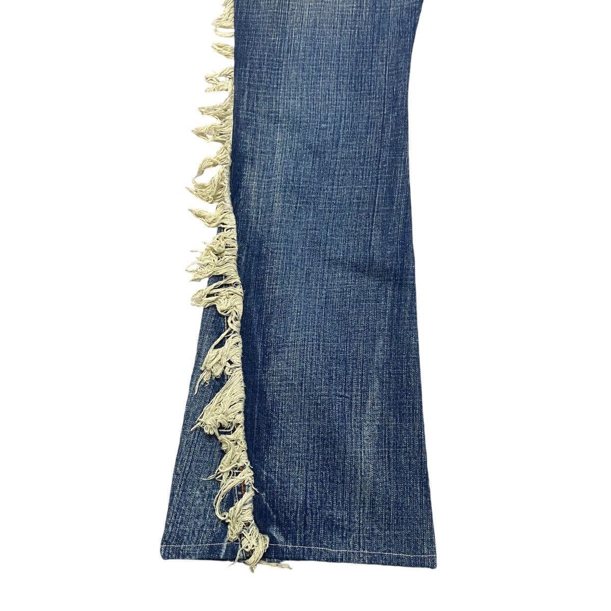 Tornado Mart Vintage Tornado Mart Spiral Cut Denim Flare Jeans Size 28" / US 6 / IT 42 - 14 Thumbnail