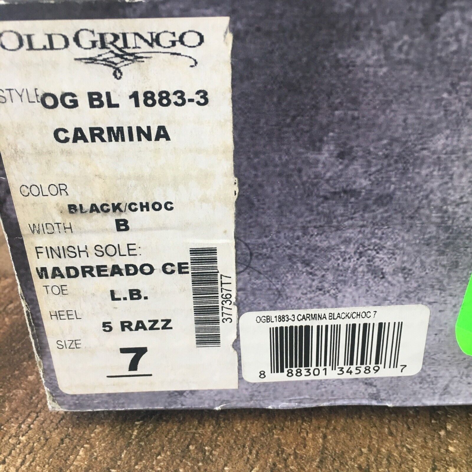 Old Gringo Old Gringo OGBL1883-3 Carmina Ankle Cowboy Boots Womens 7 B Size US 7 / IT 37 - 9 Thumbnail
