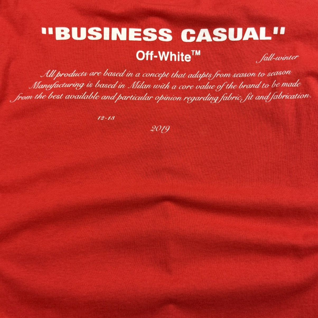 Off-White Offwhite Face Long Sleeve T-Shirt Size US L / EU 52-54 / 3 - 2 Thumbnail