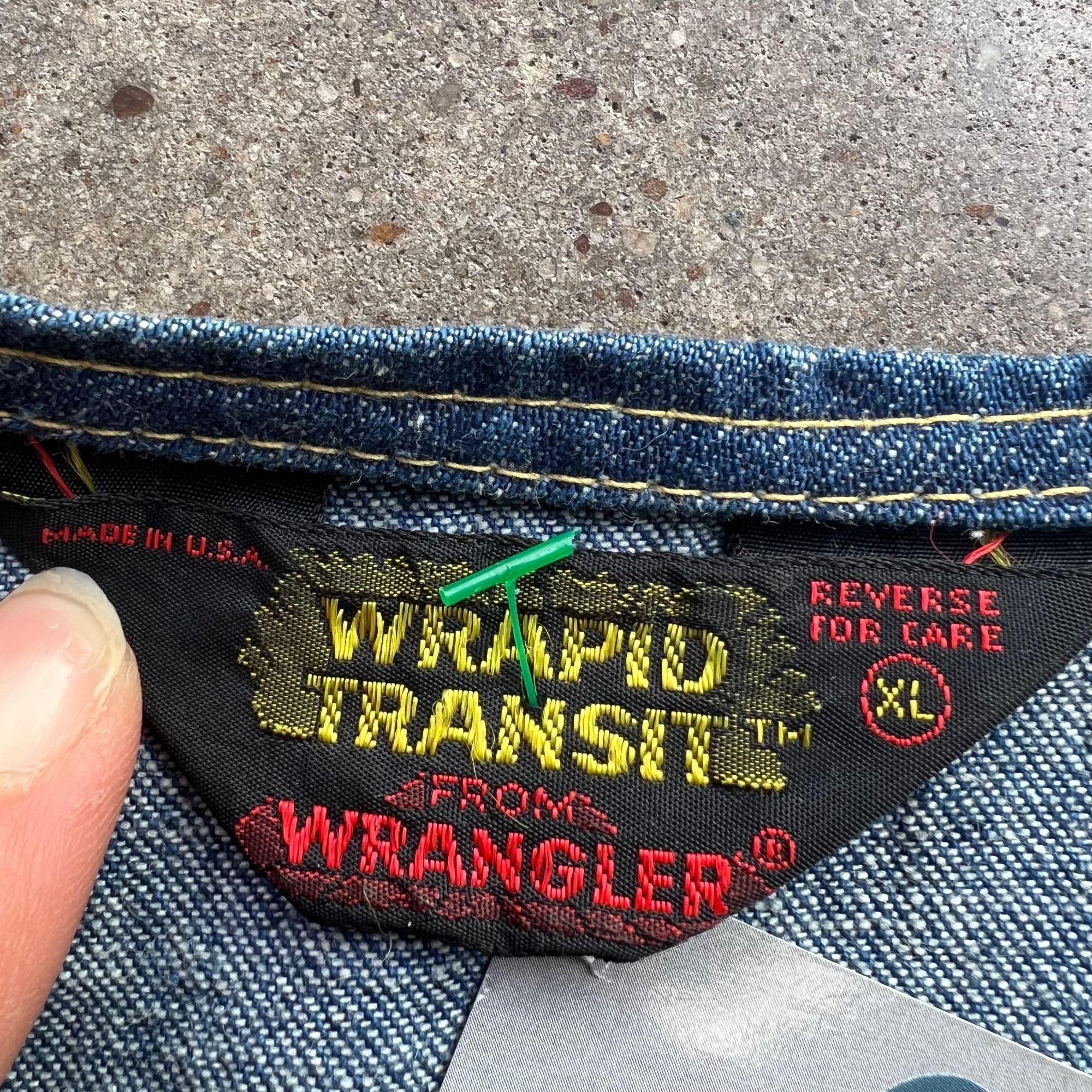 Vintage × Wrangler Vintage Western Chic Wrangler Denim Vest Size M / US 6-8 / IT 42-44 - 3 Thumbnail