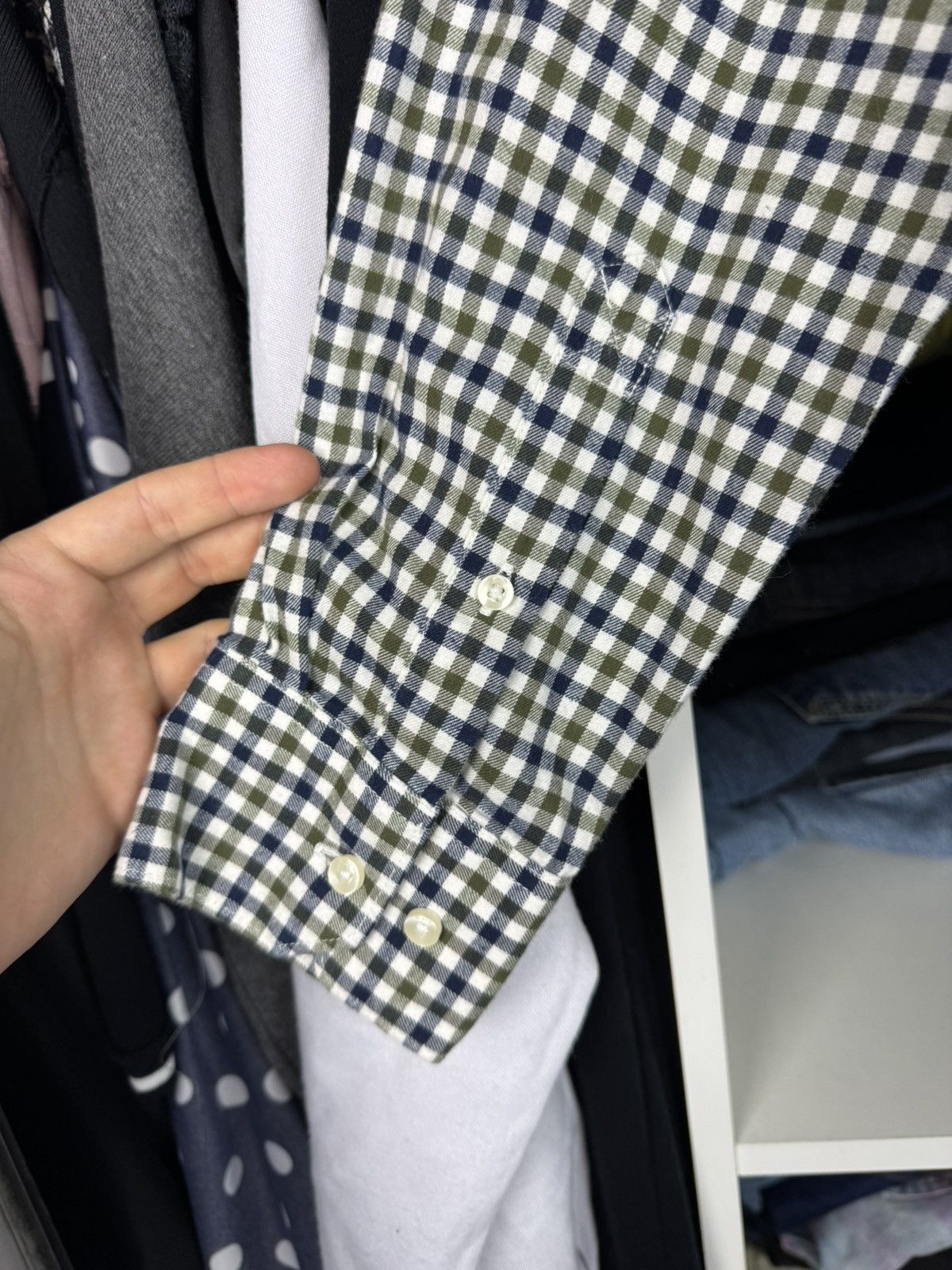 Barbour Barbour Finkle Tailored Gingham Shirt Mens Size US M / EU 48-50 / 2 - 22 Thumbnail