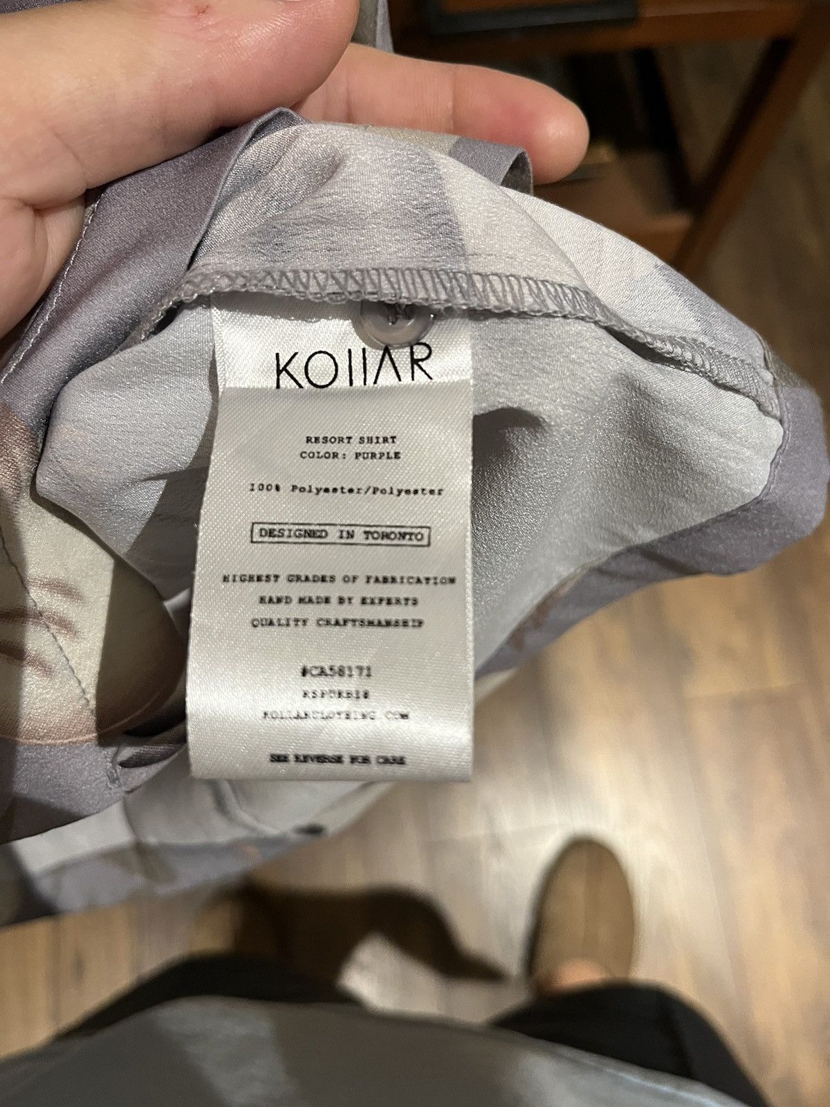 Represent Clo. Kollar Hawaiian button up Size US M / EU 48-50 / 2 - 4 Thumbnail