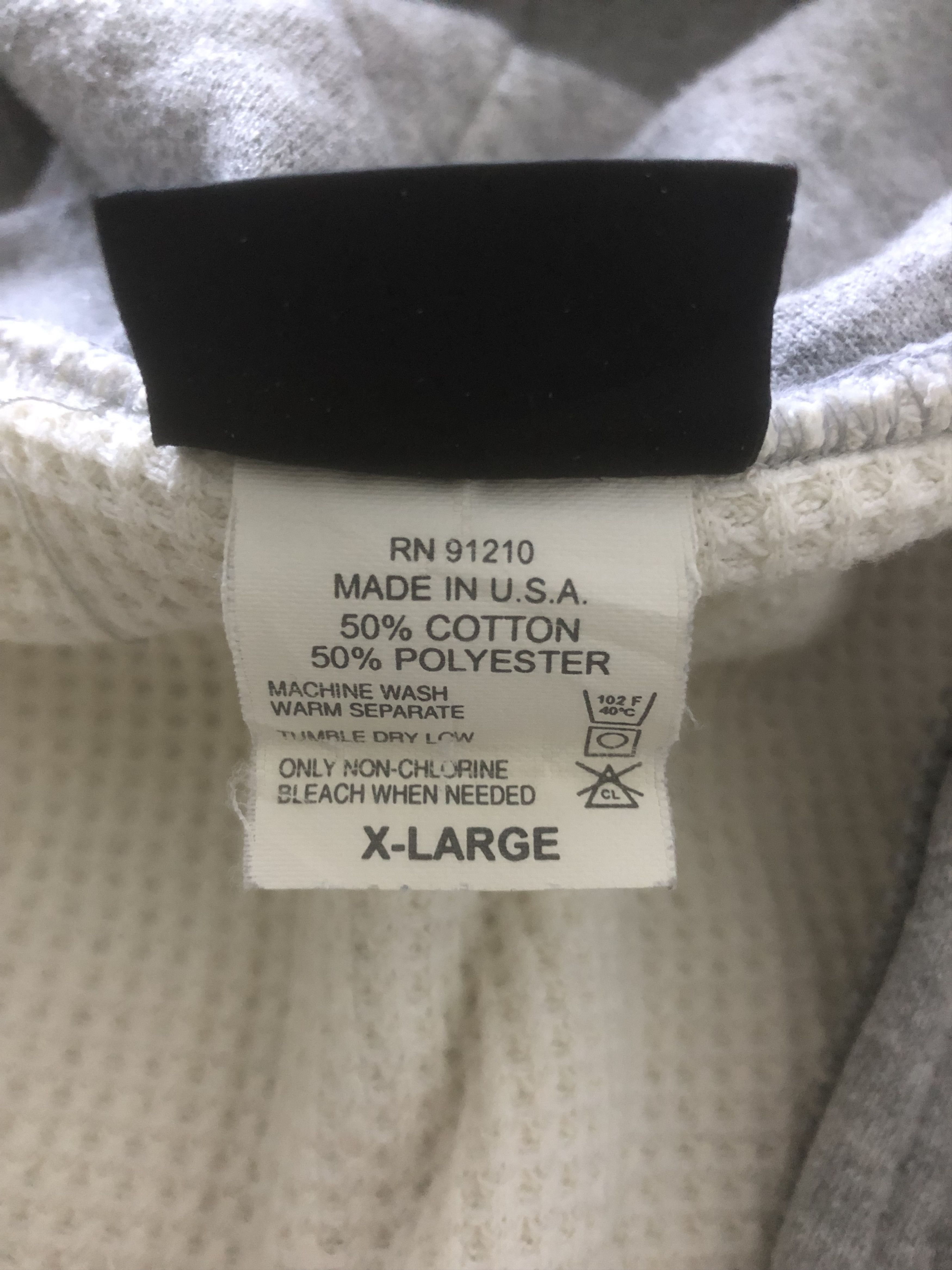 Camber Vintage 80s Camber USA Heavyweight Thermal Knit Hoodie Size US XL / EU 56 / 4 - 6 Thumbnail