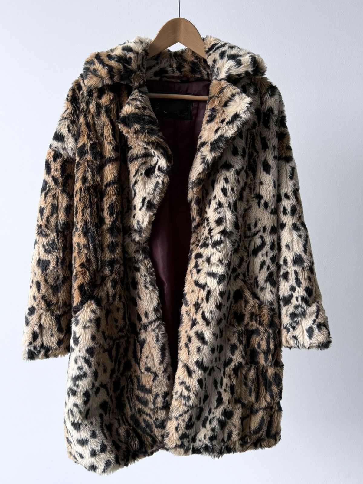 Hysteric Glamour 2000s Y2K Hysteric Glamour Style Leopard Faux Fur Coat Size M / US 6-8 / IT 42-44 - 1 Thumbnail