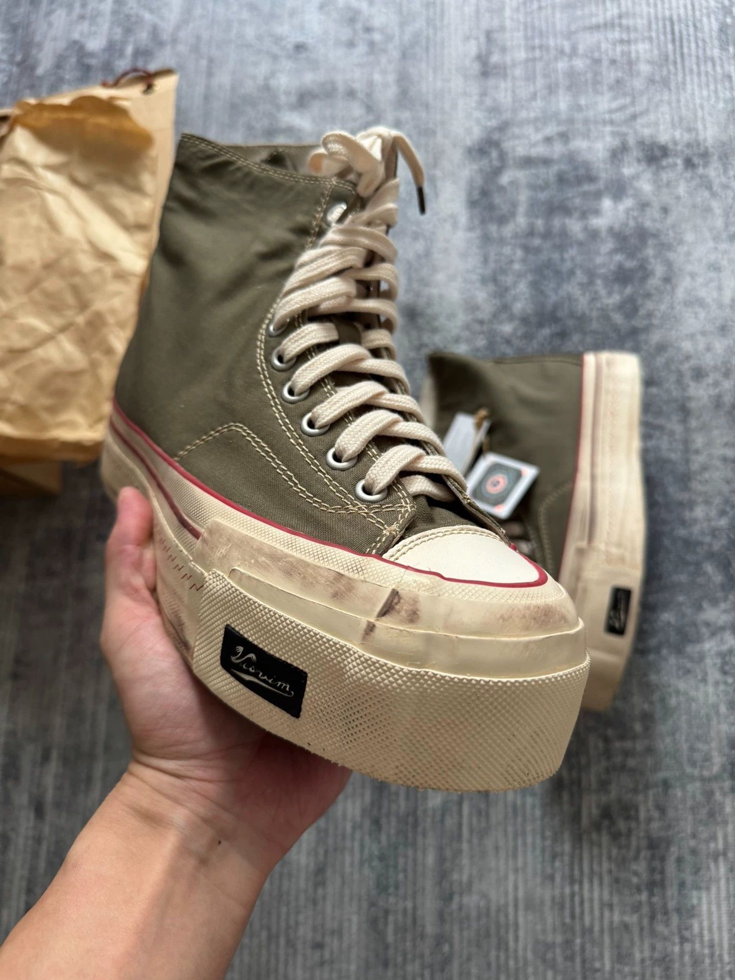 Visvim VISVIM 20SS ICT SKAGWAY HI GPATTEN Dye Canvas 9.5 Size US 9.5 / EU 42-43 - 3 Thumbnail