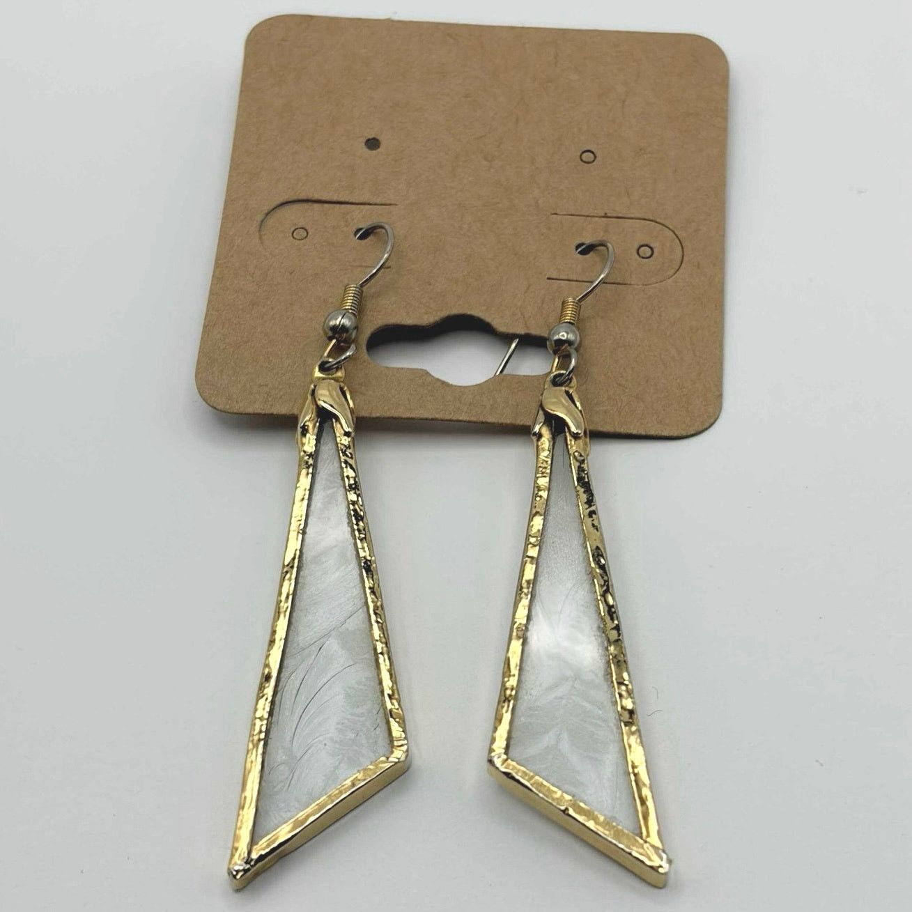 Other Gold Crystal Glass Earrings Size ONE SIZE - 2 Thumbnail