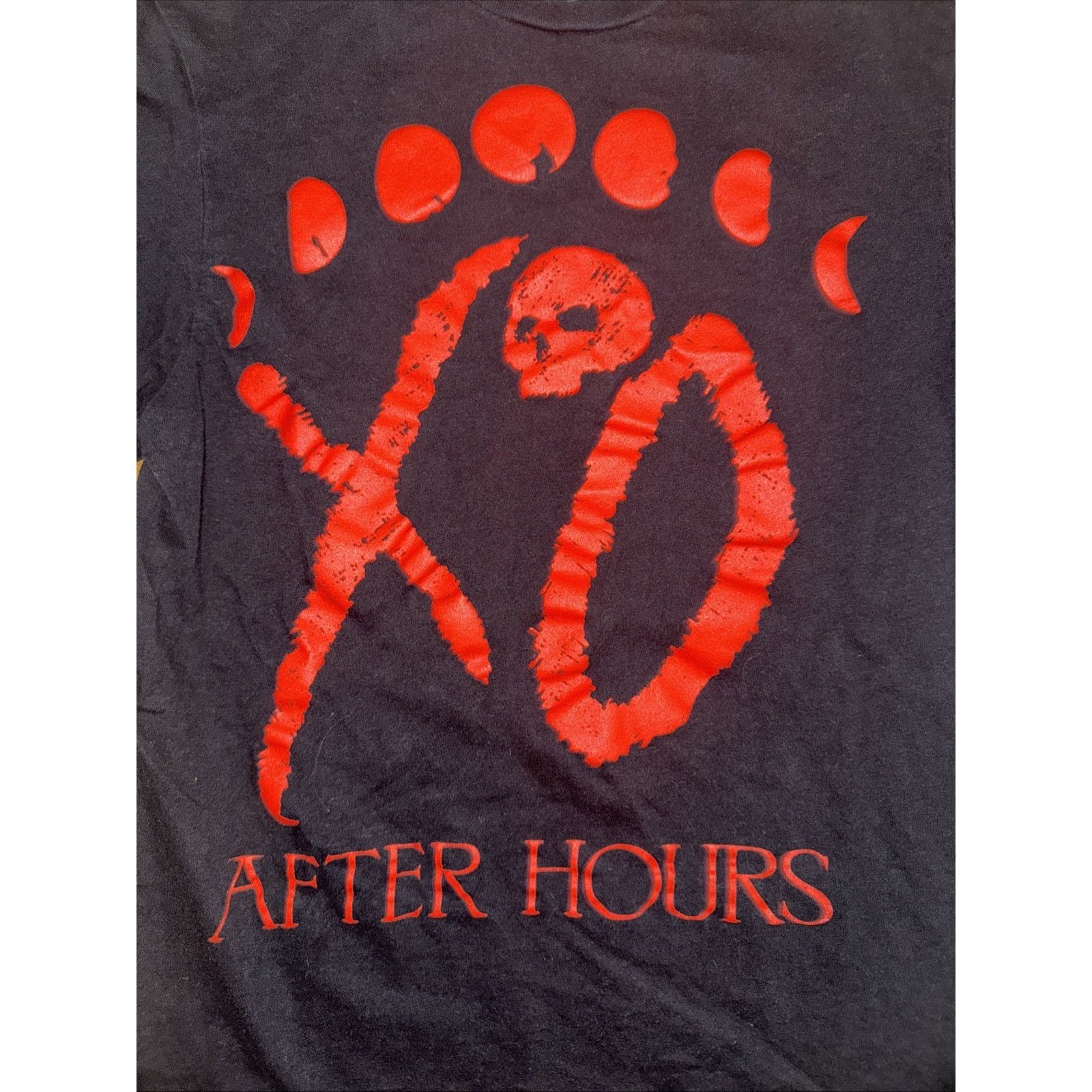Band Tees × The Weeknd The Weeknd After Hours XO Graphic T-Shirt Black S 16x23 Size US S / EU 44-46 / 1 - 2 Thumbnail