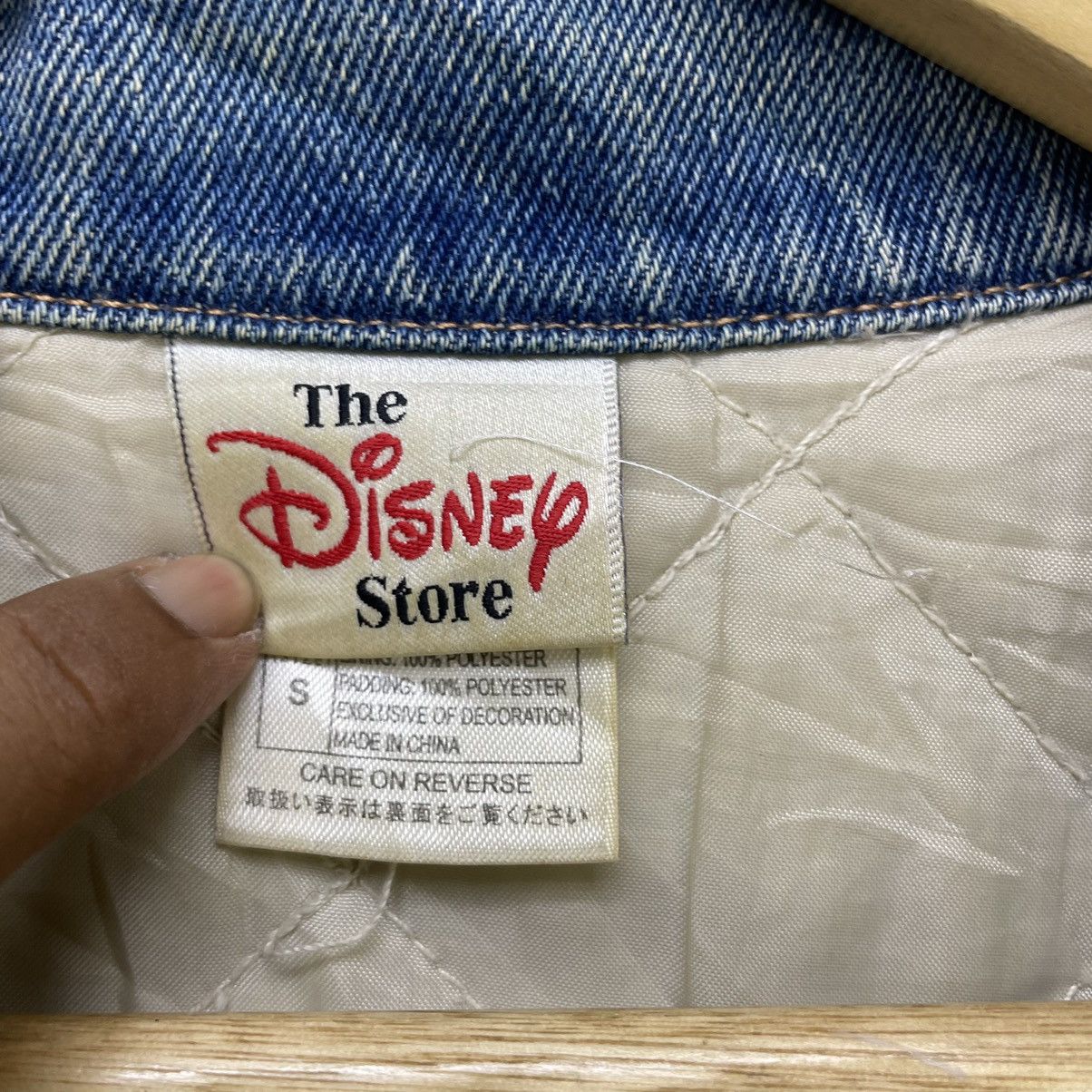 Disney × Mickey Mouse × Vintage Vintage Denim Jacket Mickey Mouse Embroidered Logo Size US M / EU 48-50 / 2 - 7 Thumbnail