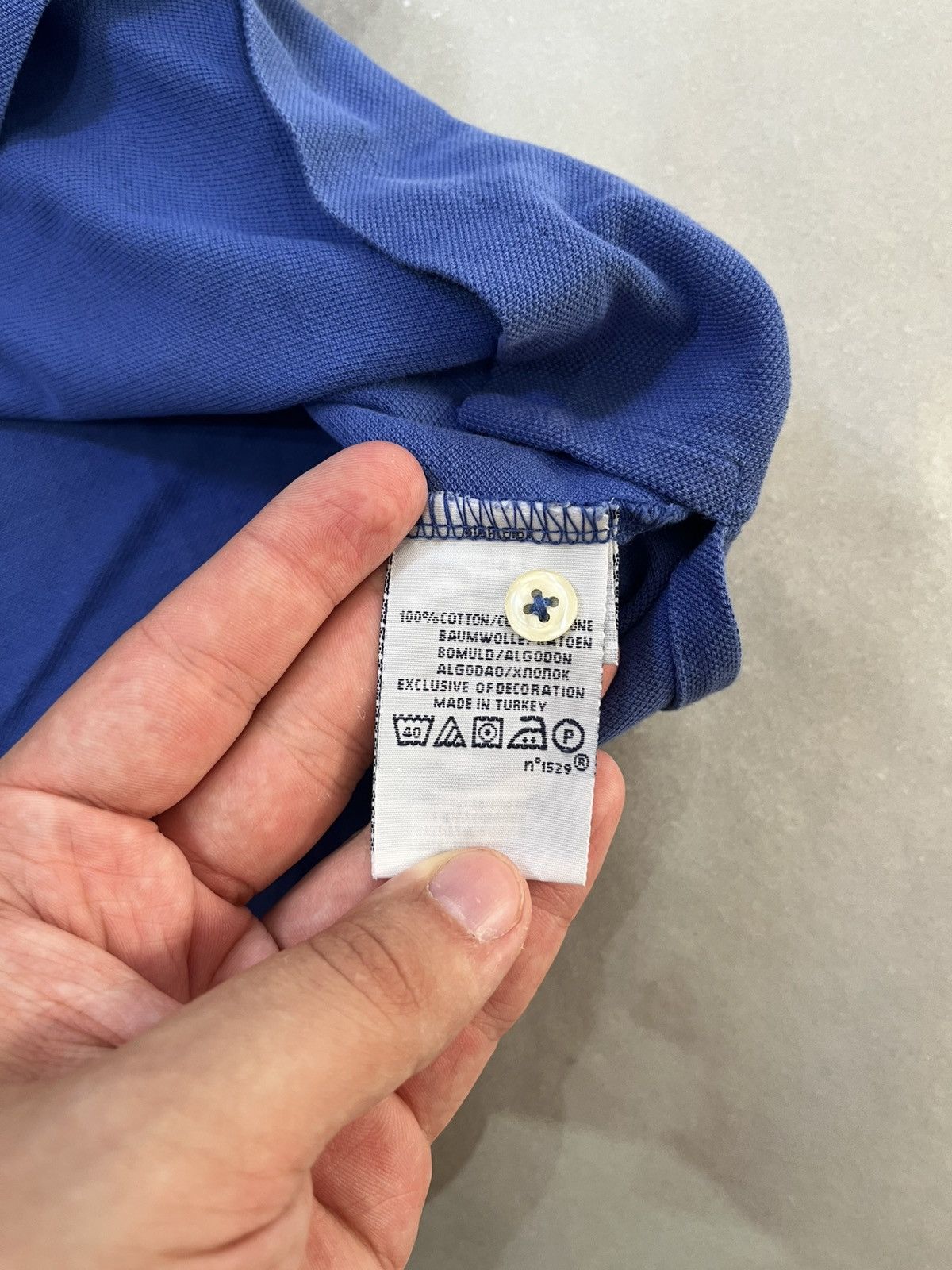 Polo Ralph Lauren × Vintage Vintage Polo Ralph Lauren Polo number 3 T- shirt Size US L / EU 52-54 / 3 - 5 Thumbnail