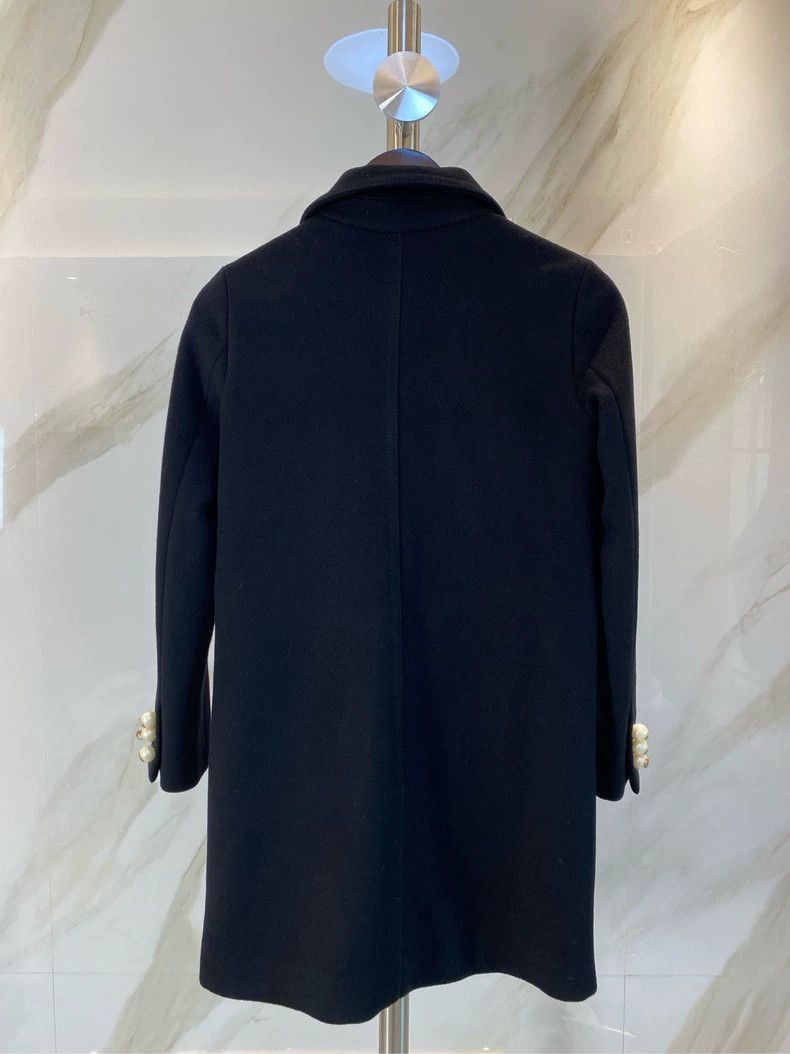 Gucci Gucci Black Wool Coat for Women-2506 Size US M / EU 48-50 / 2 - 2 Thumbnail