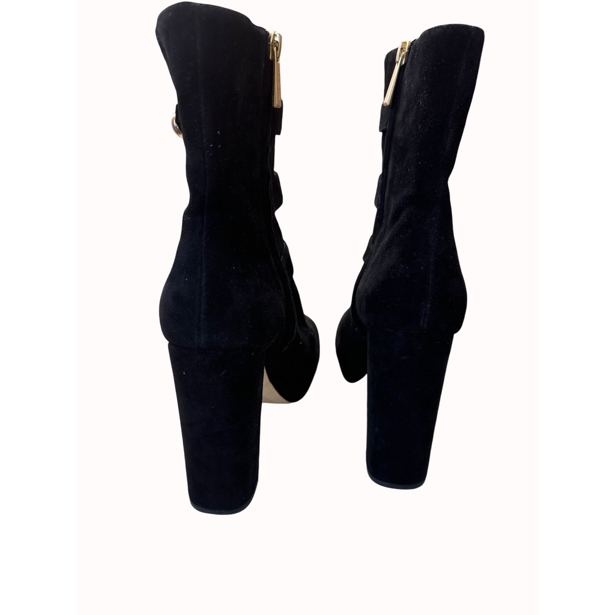 Michael Kors Michael Kors women’s black leather mid calf boots size 8.5m Size US 8.5 / IT 38.5 - 8 Thumbnail