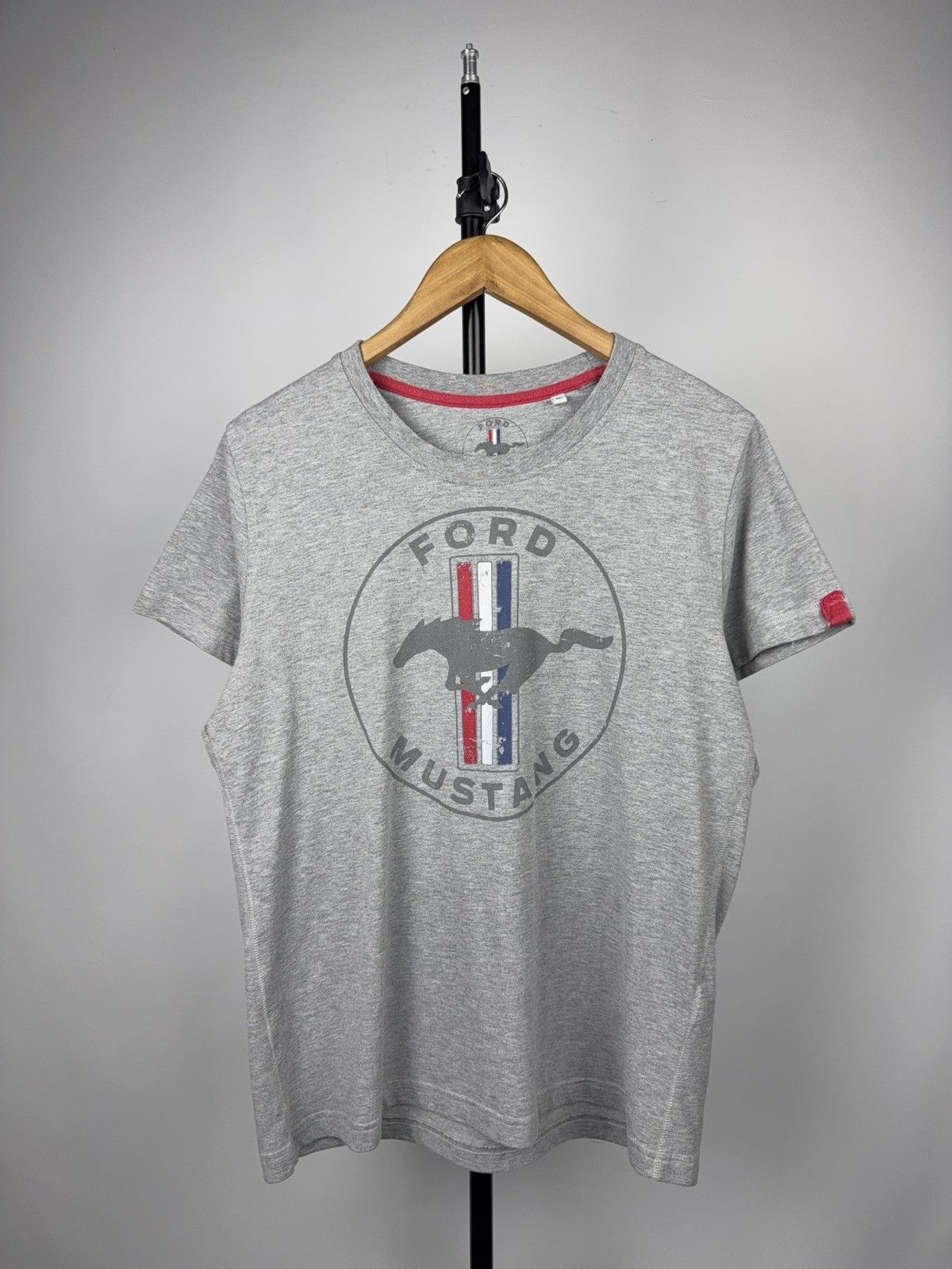 Ford Retro Ford Mustang Logo Tee Classic Pony Graphic Shirt M/L Size US M / EU 48-50 / 2 - 1 Thumbnail
