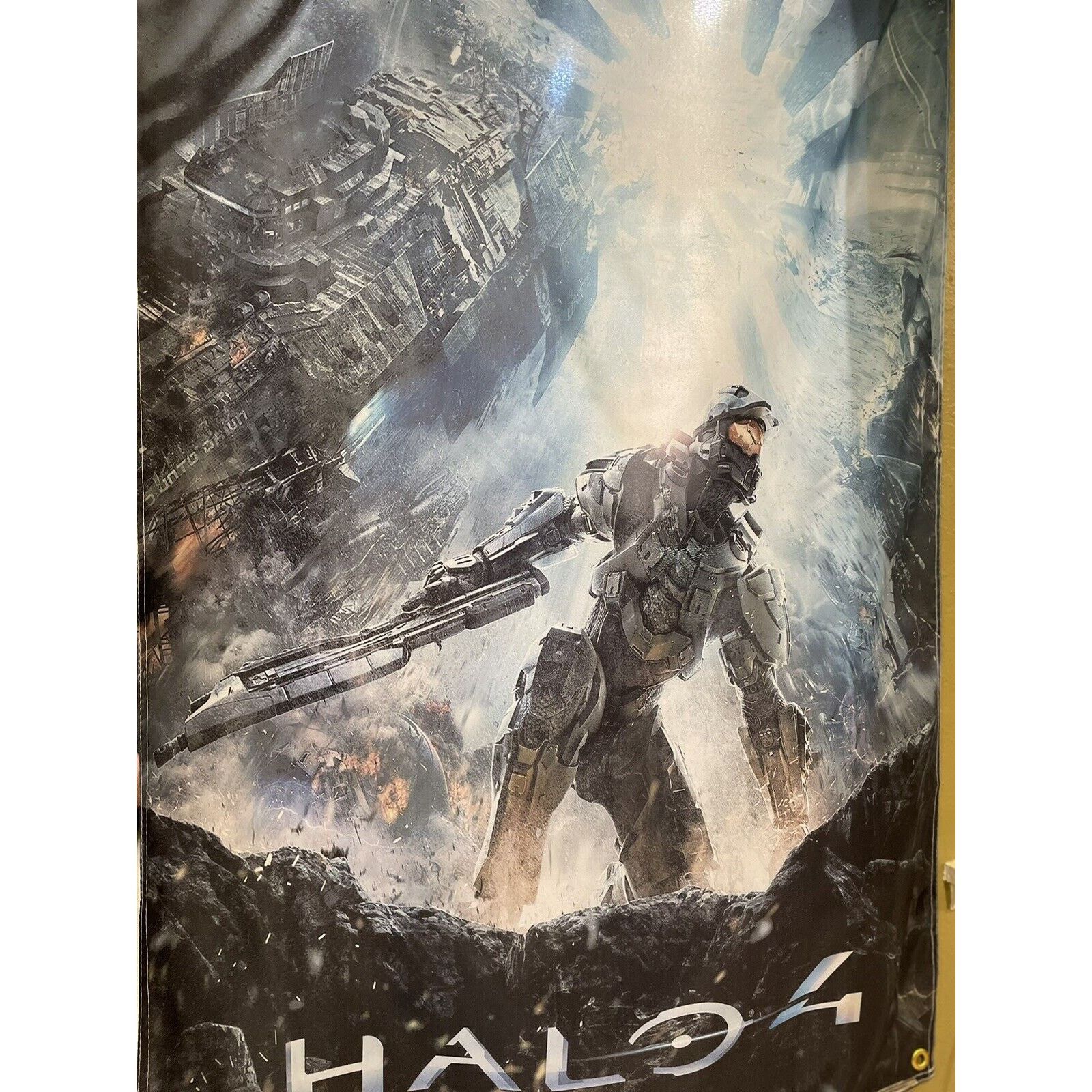 Microsoft Halo 4 5ft Flag Microsoft XBOX 360 2012 Poster Master Chief Size ONE SIZE - 2 Thumbnail