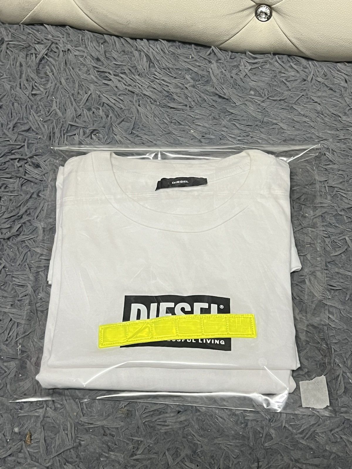 Diesel Original tee diesel white Size S / US 4 / IT 40 - 9 Thumbnail