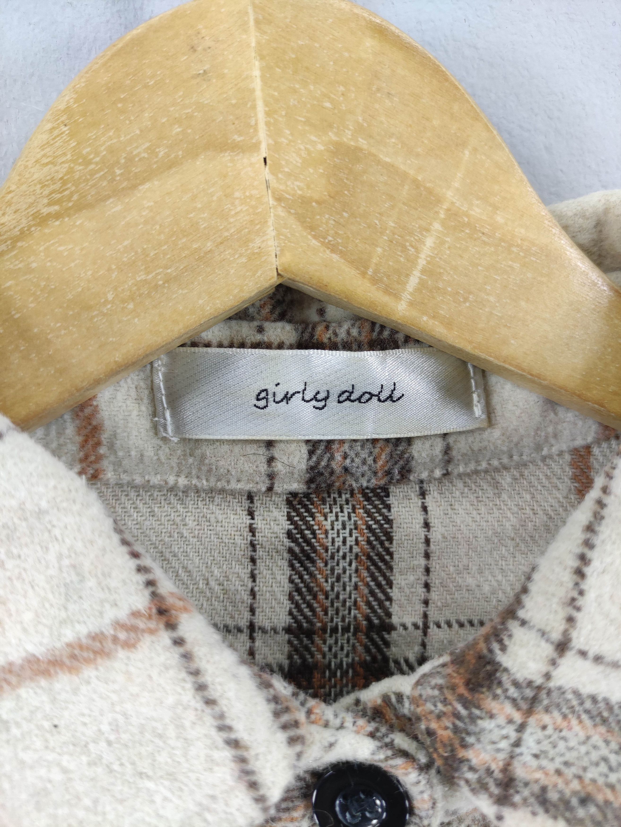 Vintage Vintage Girly Doll Japanese Brand Shirt Button Up LongSleeve Size XL / US 12-14 / IT 48-50 - 3 Thumbnail