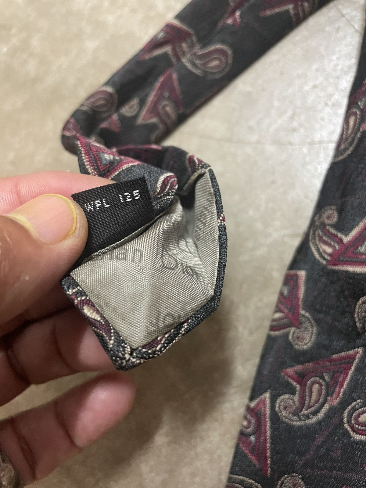 Dior Christian Dior Man Necktie Made in Usa 🇺🇸 Size ONE SIZE - 7 Thumbnail