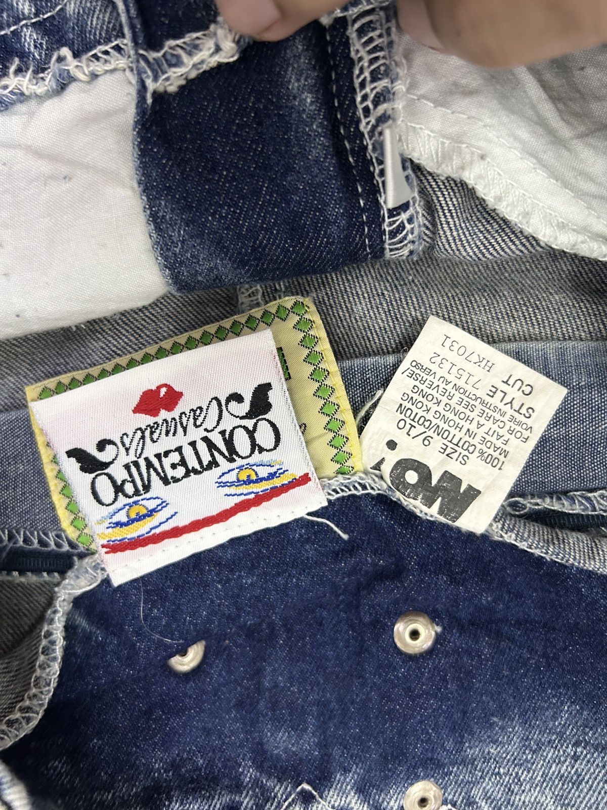 Vintage Vintage 90s NO! JEANS USA Denim Regular Fit Jeans Size US 29 - 14 Thumbnail