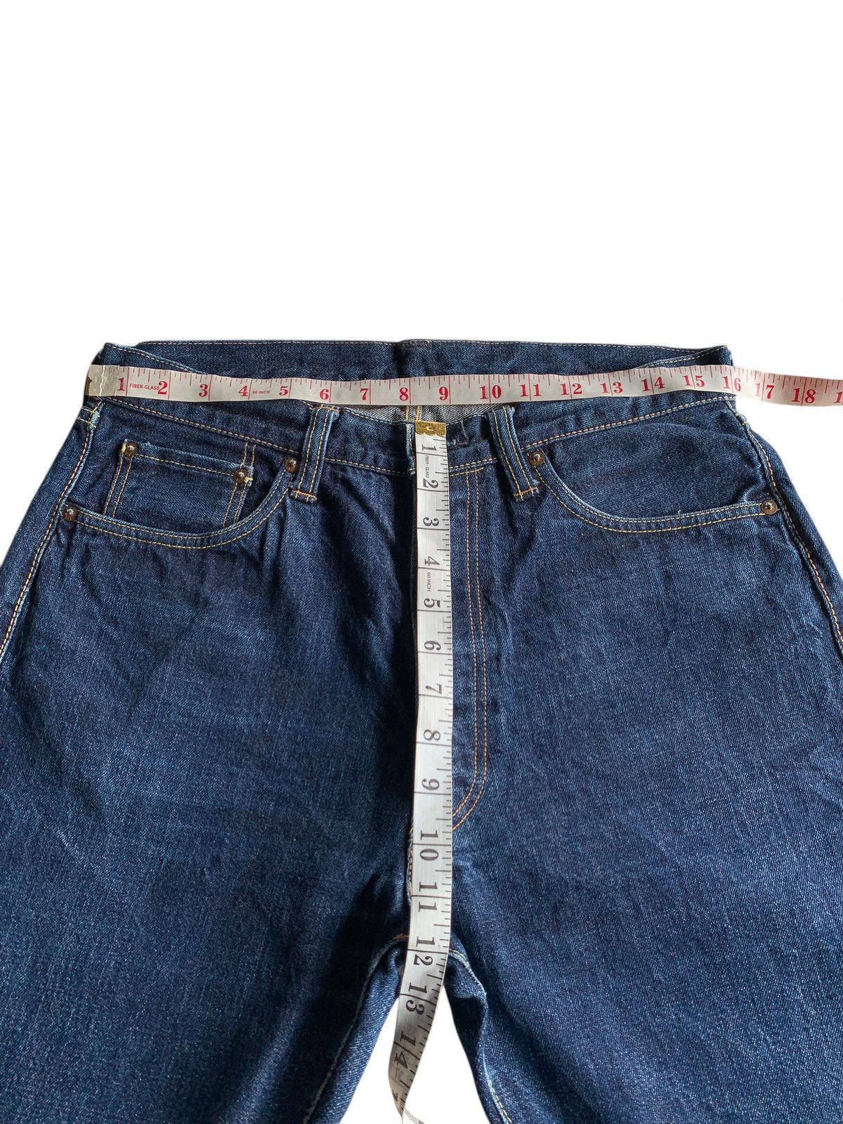 Sugar Cane VINTAGE SUGAR CANE’S STAR SELVEDGE BUTTON FLY JAPANESE DENIM Size US 32 / EU 48 - 20 Thumbnail