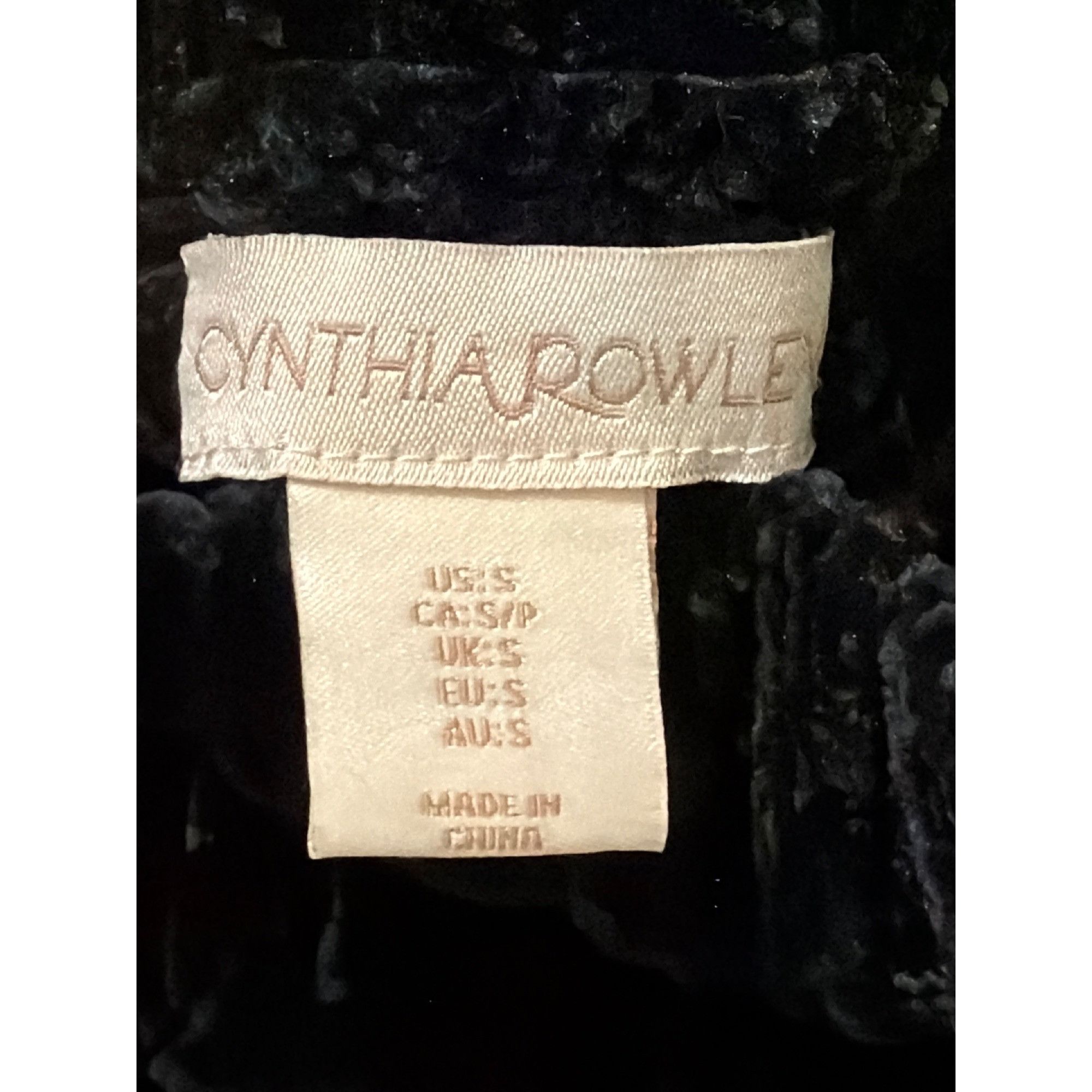 Cynthia Rowley Cynthia Rowley Black Chenille Mockneck Sweater Silver Should Size S / US 4 / IT 40 - 5 Thumbnail