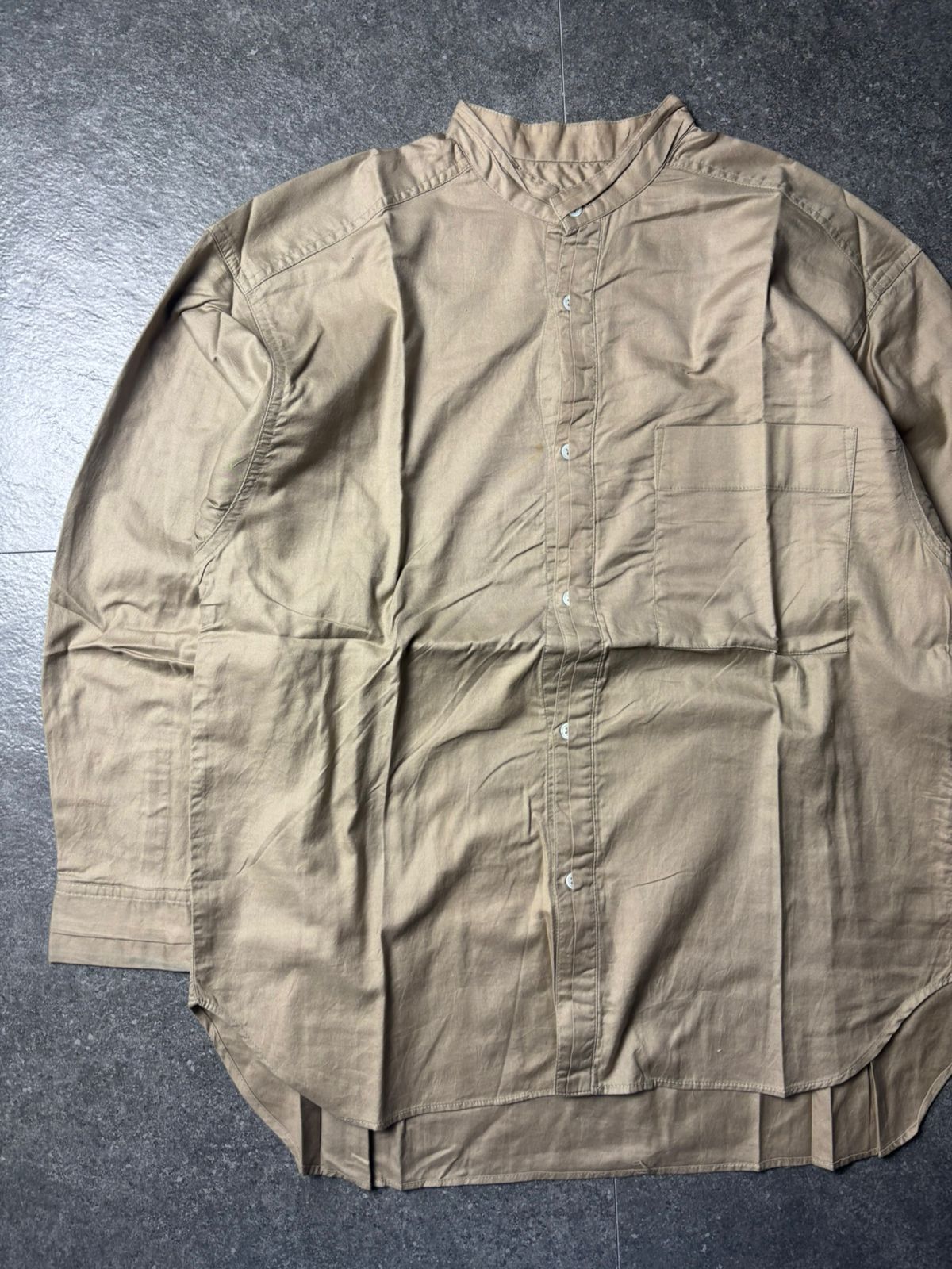 Hai Sporting Gear 1970s Hai Sporting Gear Issey Miyake Hidden Button Shirt Size US L / EU 52-54 / 3 - 2 Thumbnail