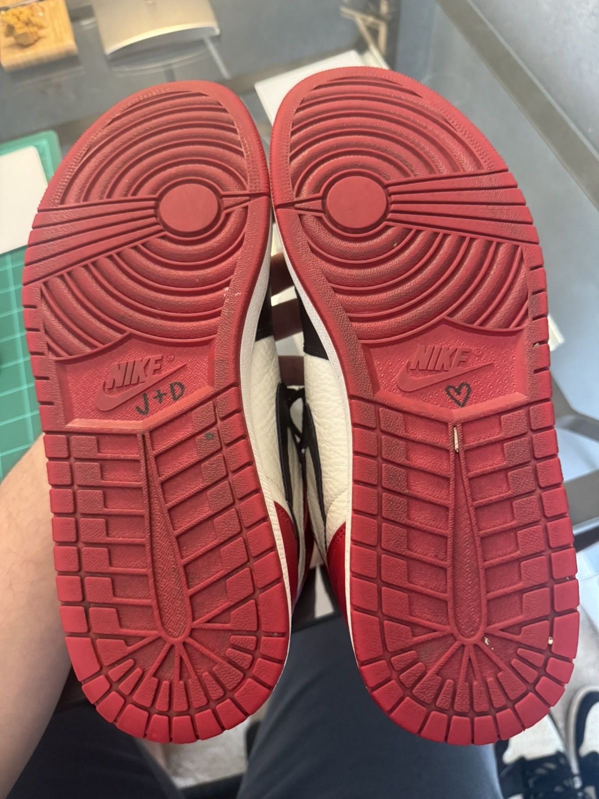 Jordan Brand Jordan 1 Bred Toe Size US 13 / EU 46 - 3 Thumbnail