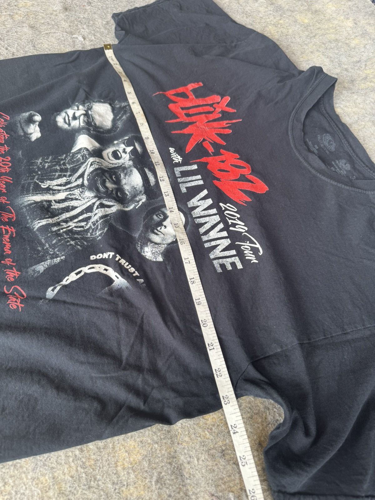 Lil Wayne Rare Blink 182 matt skiba lil Wayne tour shirt Size US L / EU 52-54 / 3 - 6 Thumbnail