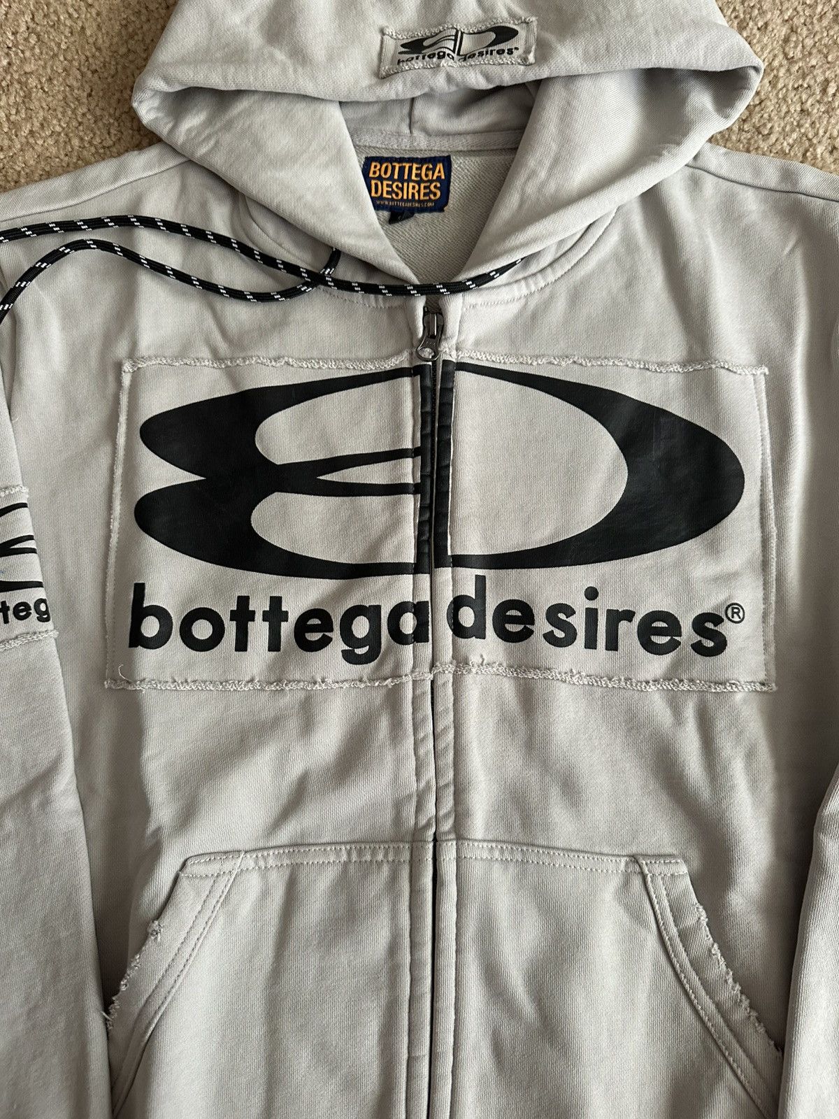 Bottega Desires Bottega Desires Grey Tech Jacket Size US S / EU 44-46 / 1 - 2 Thumbnail