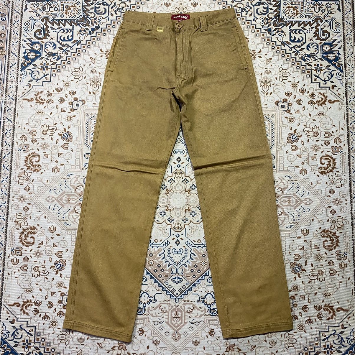 Stussy × Vintage VTG STUSSY CELLPOCKET CANVAS PANTS Size US 31 - 2 Thumbnail