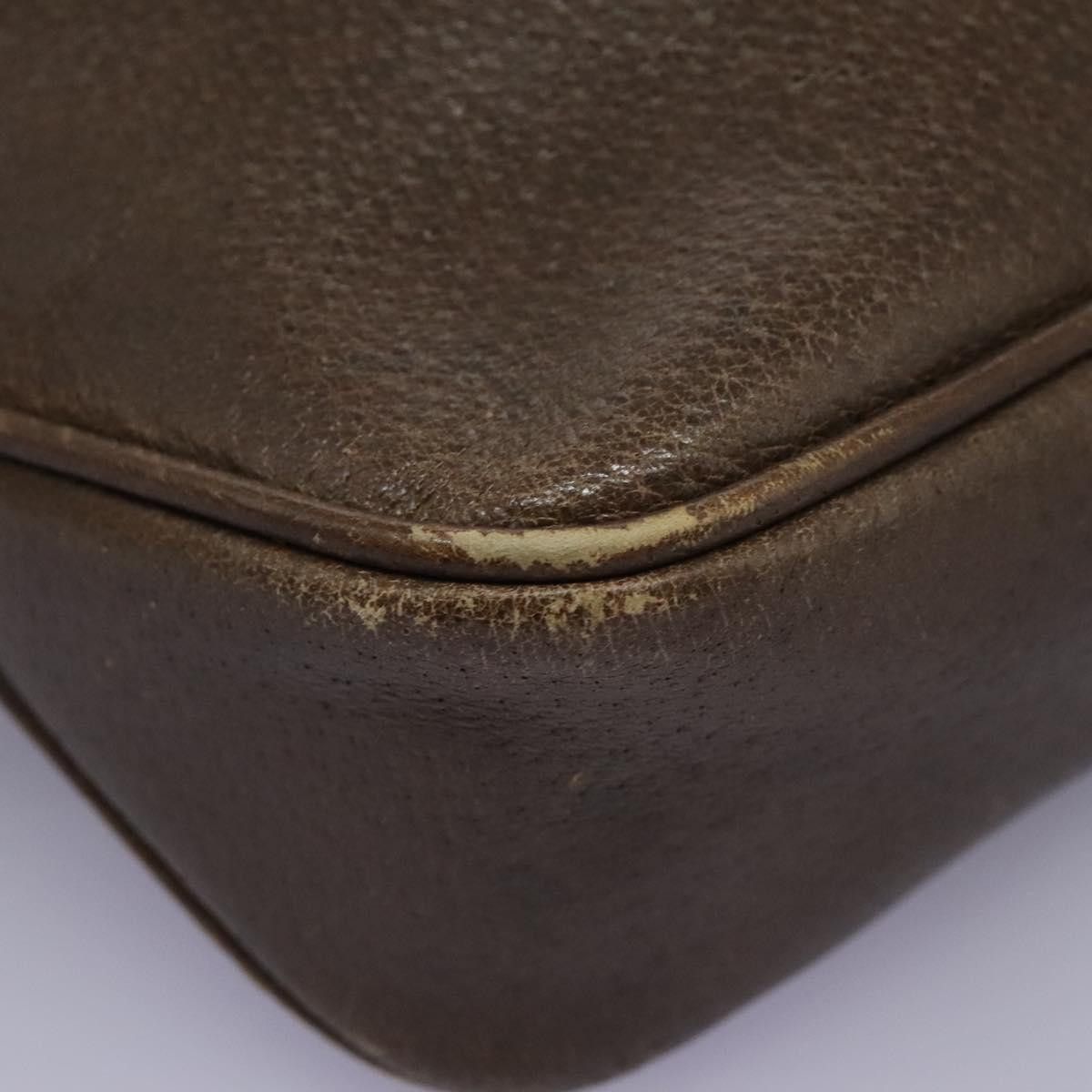 Gucci GUCCI Shoulder Bag Leather Brown Gold 001 261 001 261 Size ONE SIZE - 8 Thumbnail