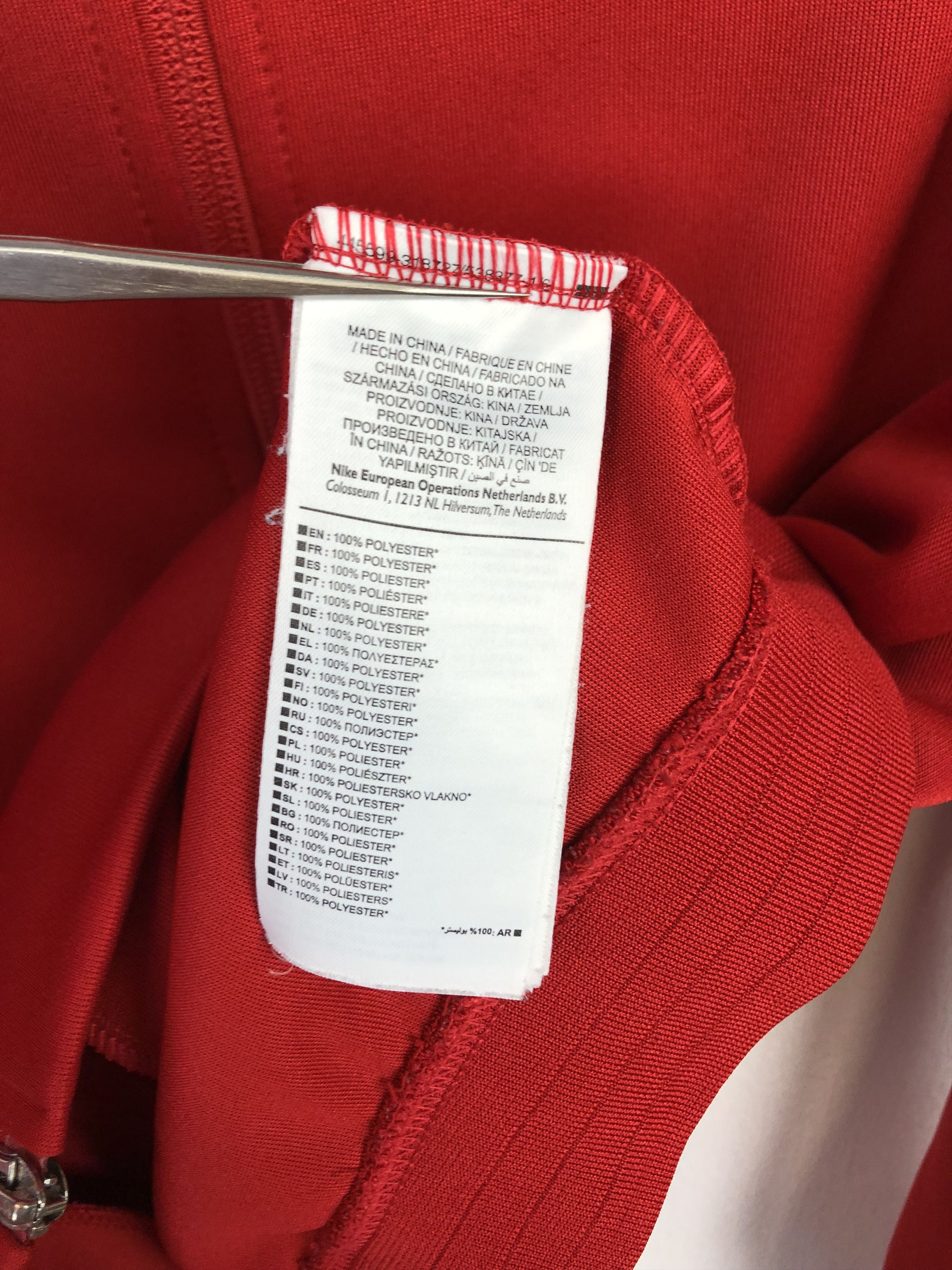 Nike Nike Atletico Madrid Football Jacket Soccer Track Top Red Size US M / EU 48-50 / 2 - 6 Thumbnail