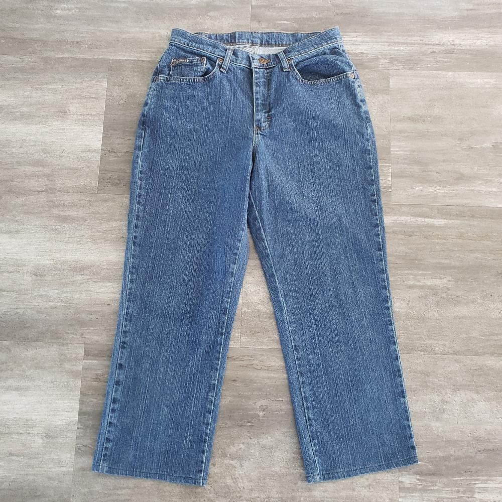 Designer Denim RIDERS Vintage Cropped Mama Jean Size 32" / US 10 / IT 46 - 1 Thumbnail