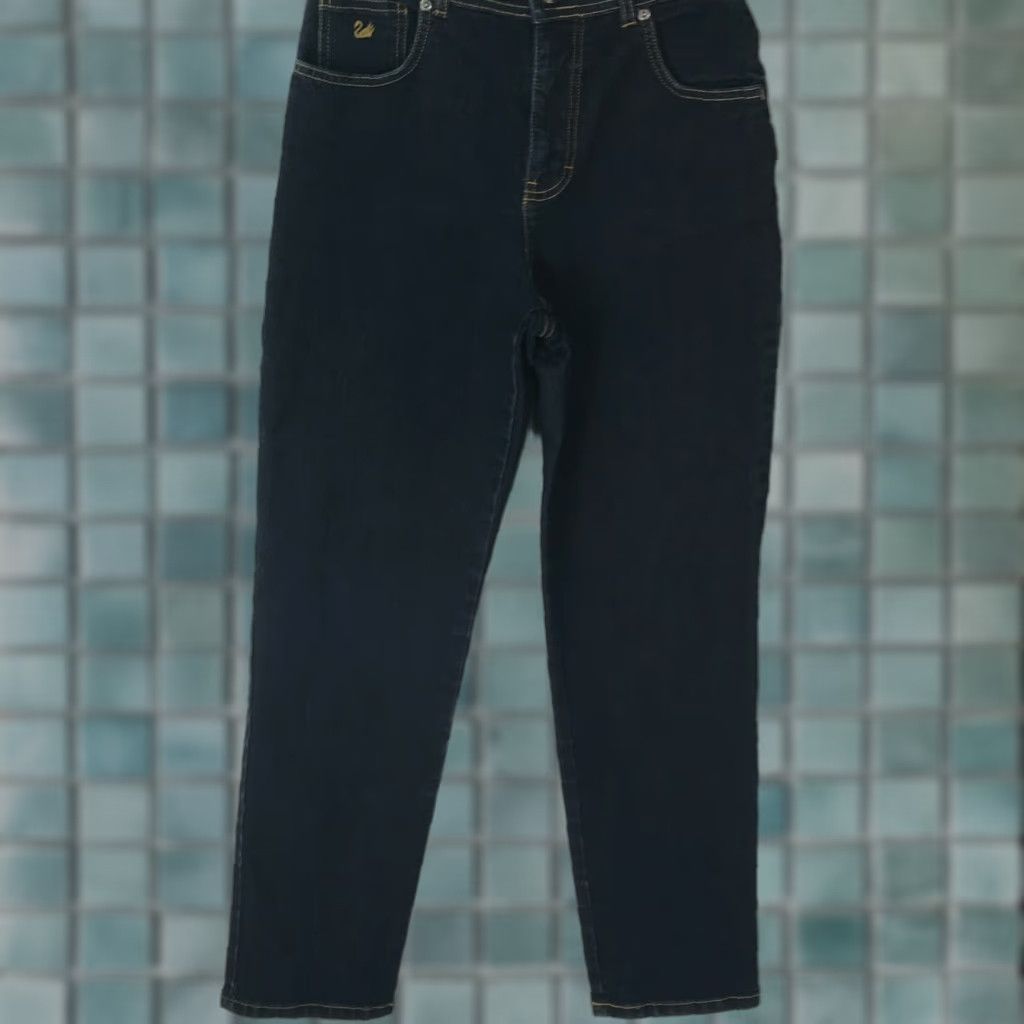 Gloria Vanderbilt VINTAGE Gloria Vanderbilt Jeans 6P Navy Blue Denim Jeans Petites 28 Inseam Stretch 5-Pocket Women Tapered Leg Size 28" / US 6 / IT 42 - 1 Thumbnail