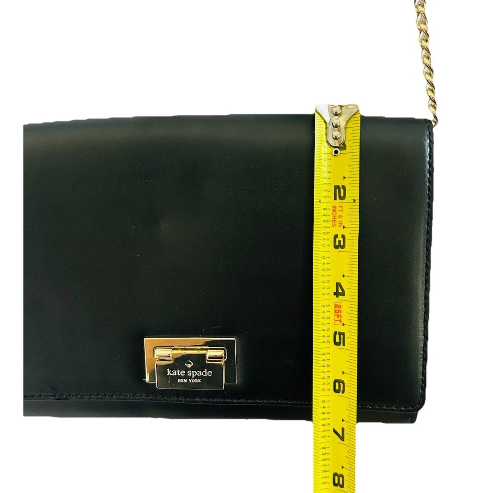 Kate Spade Kate Spade Harwood Fiona Leather Shoulder Crossbody Black Size ONE SIZE - 10 Thumbnail