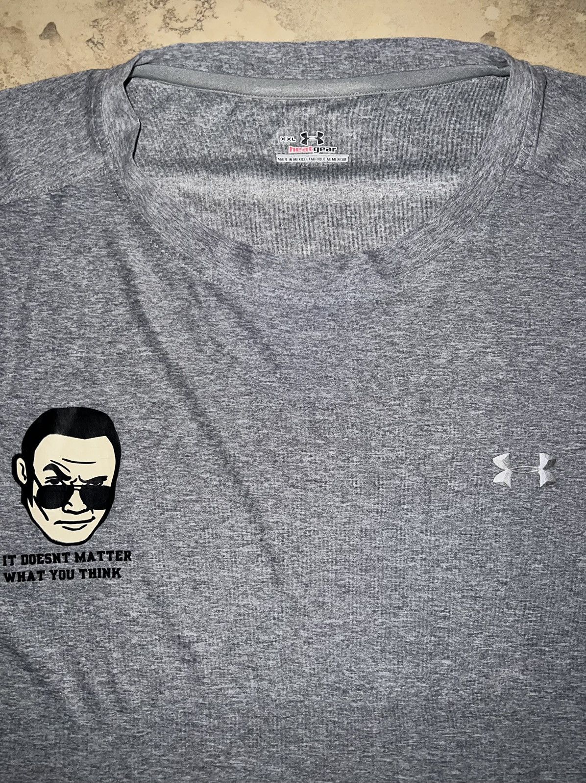 Under Armour × Vintage × WWF VINTAGE WWF THE ROCK UNDER ARMOUR LS Size US XXL / EU 58 / 5 - 11 Thumbnail