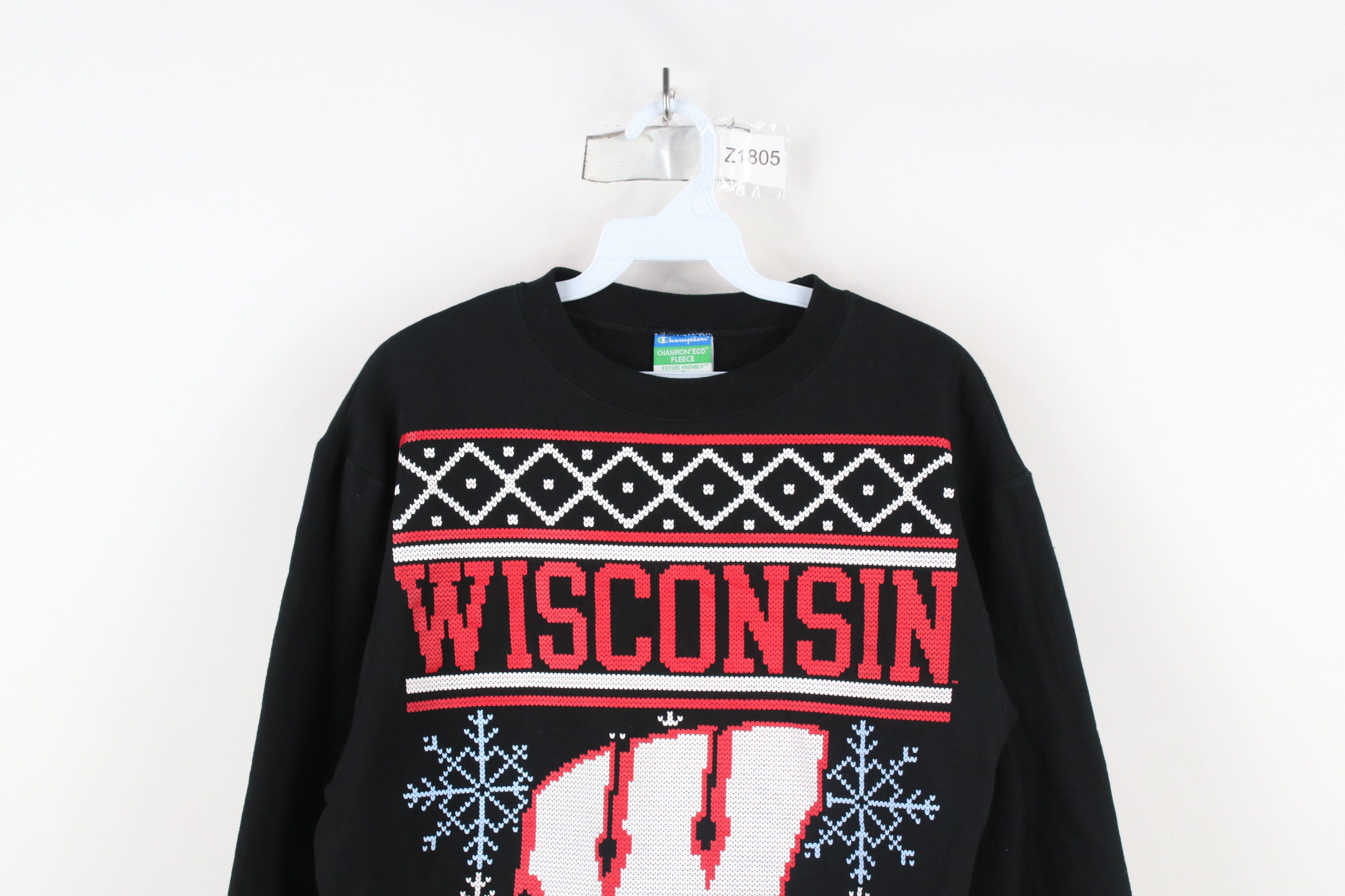 Champion × Vintage Vintage Y2K Champion University of Wisconsin Sweatshirt Size US S / EU 44-46 / 1 - 2 Thumbnail