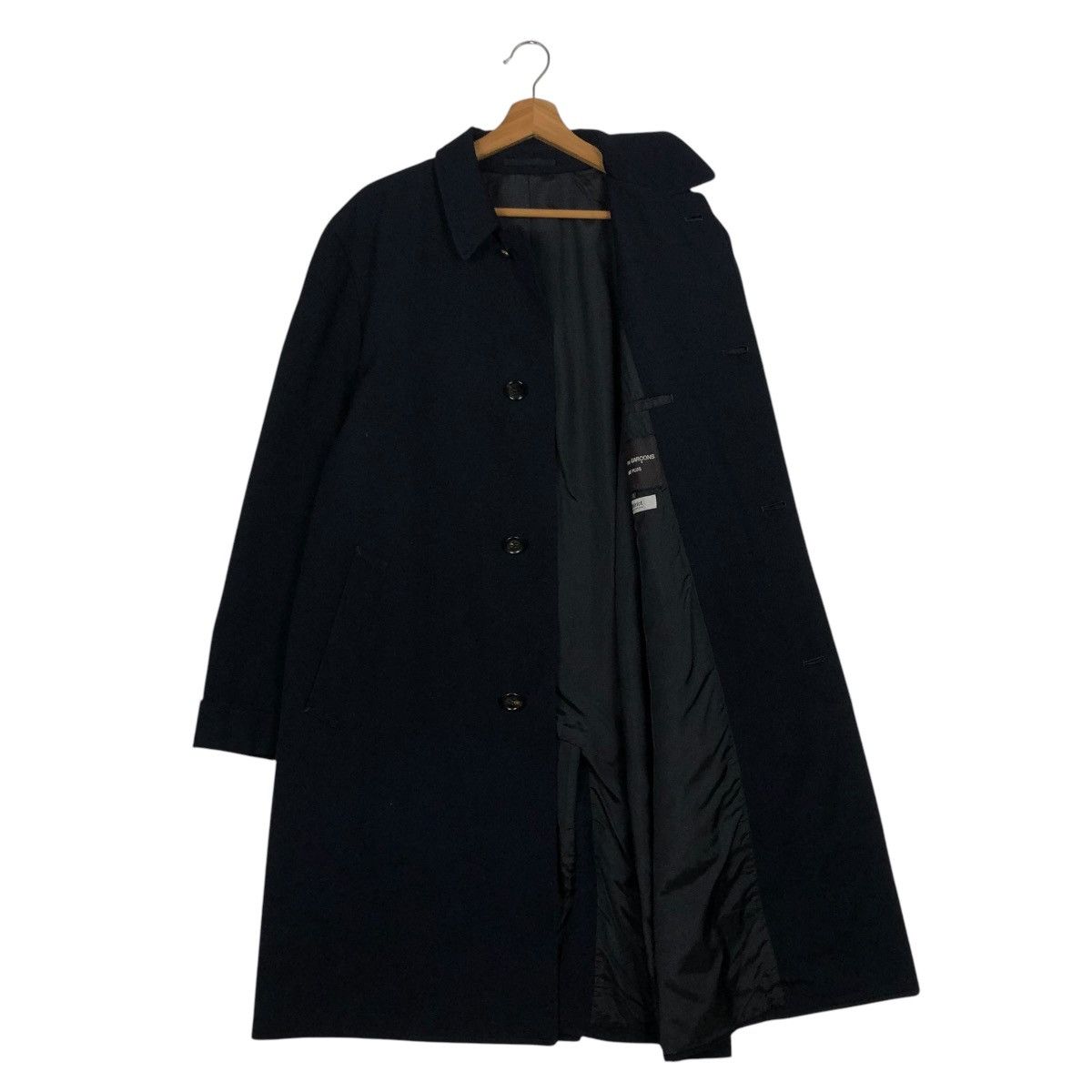 Comme des Garcons Homme Plus 🔥AD2001 COMME DES GARCONS HOMME PLUS WOOL LONG JACKET Size US M / EU 48-50 / 2 - 13 Thumbnail