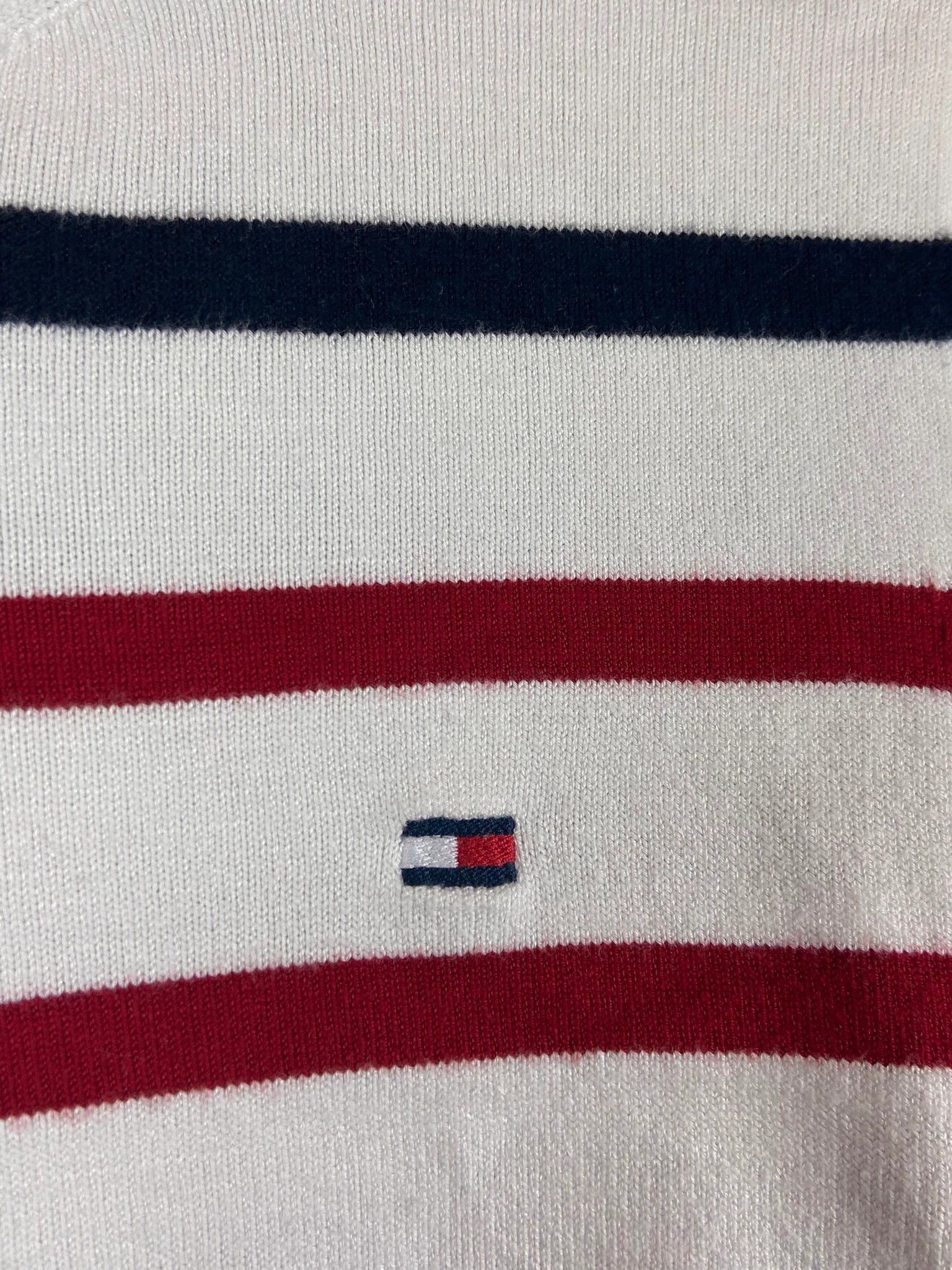 Tommy Hilfiger Tommy Hilfiger Striped Knit Sweater – Nautical, M Size M / US 6-8 / IT 42-44 - 2 Thumbnail