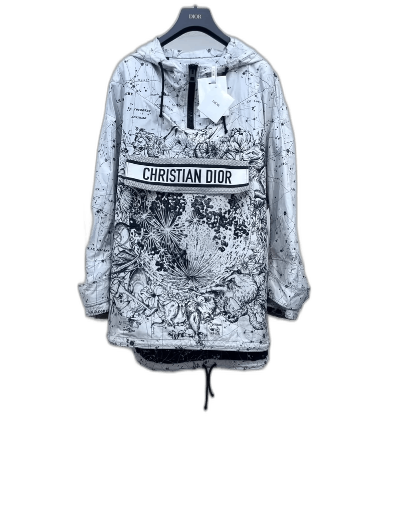 Dior Dior Embroidered Hooded Windbreaker Jacket Size US S / EU 44-46 / 1 - 1 Thumbnail