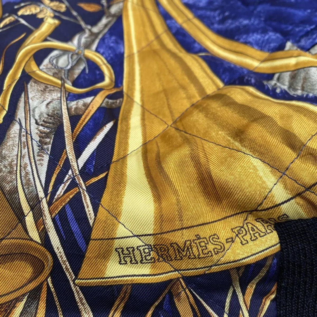 Hermes Hermes Carl de parcevaux Reversible Silk Jacket Size US M / EU 48-50 / 2 - 9 Thumbnail