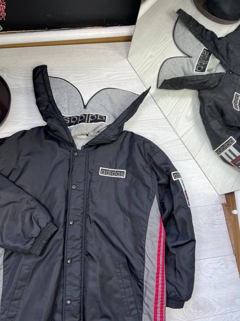 Adidas × Vintage Vintage Adidas Eintracht Football Tracksuit Full Zip Jacket Size US L / EU 52-54 / 3 - 2 Thumbnail