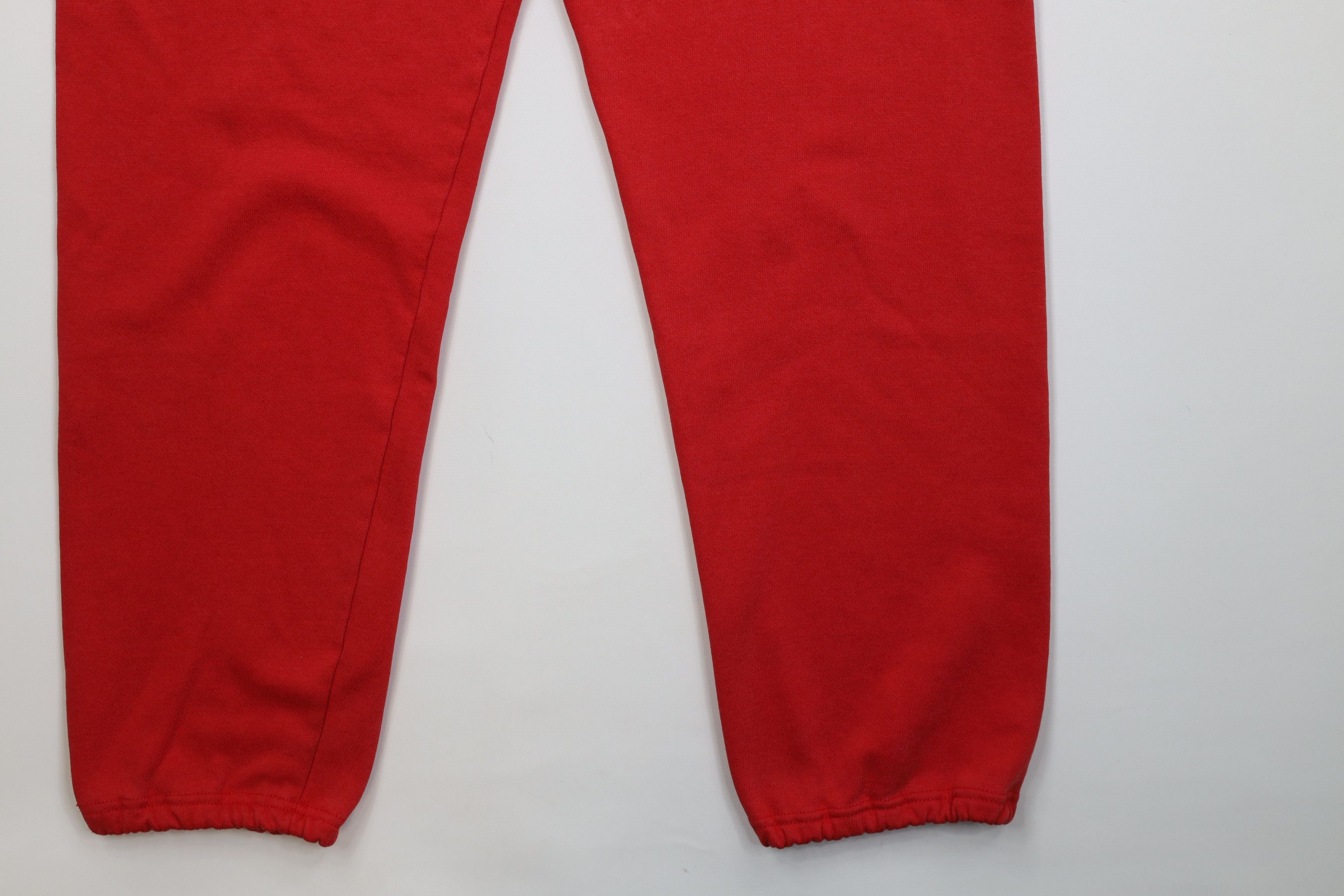 Vintage Vintage 80s 90s Streetwear Sweatpants Joggers Pants Red USA Size US 36 / EU 52 - 14 Thumbnail