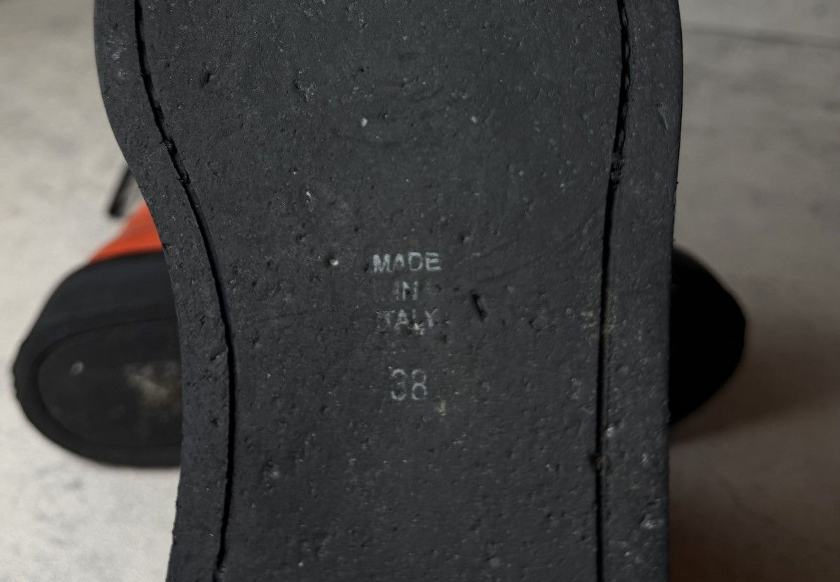 Ann Demeulemeester ANN DEMEULEMEESTER - OXBLOOD COMBAT BOOTS Size US 8 / IT 38 - 9 Thumbnail